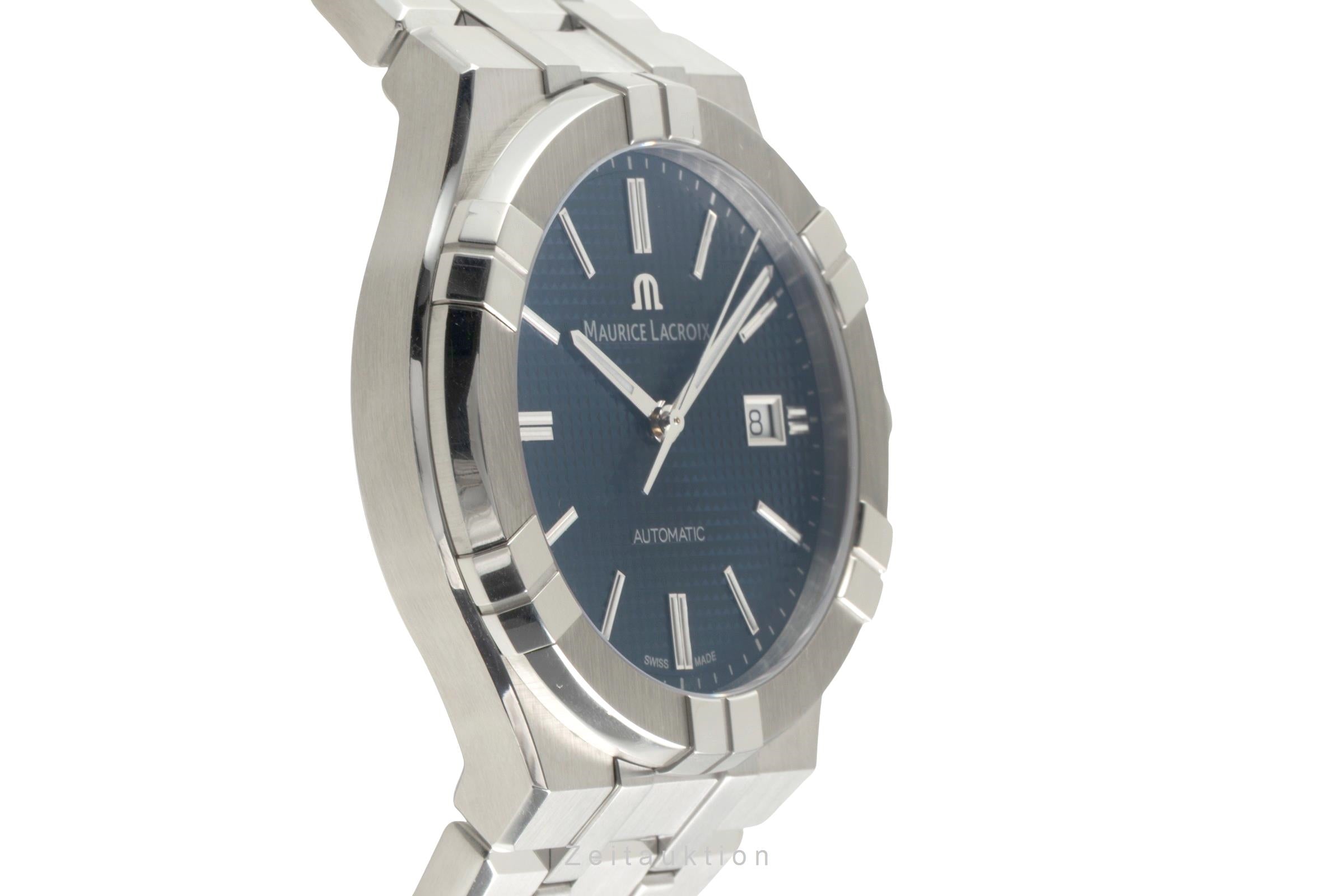 Maurice Lacroix Aikon acciaio automatismo orologio da uomo AI6008-SS002-430-1  [2602794]