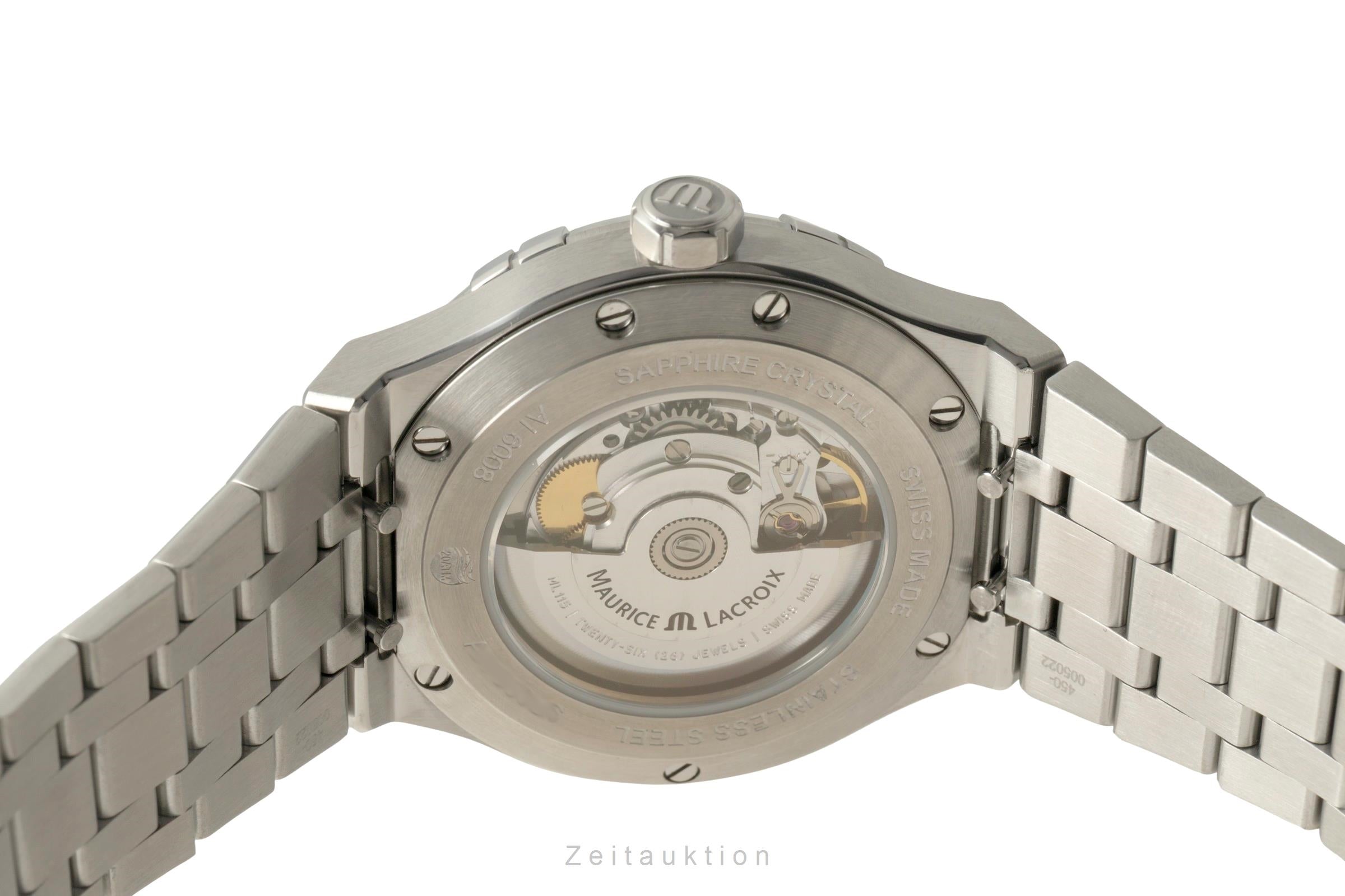Maurice Lacroix Aikon acciaio automatismo orologio da uomo AI6008-SS002-430-1  [2602794]