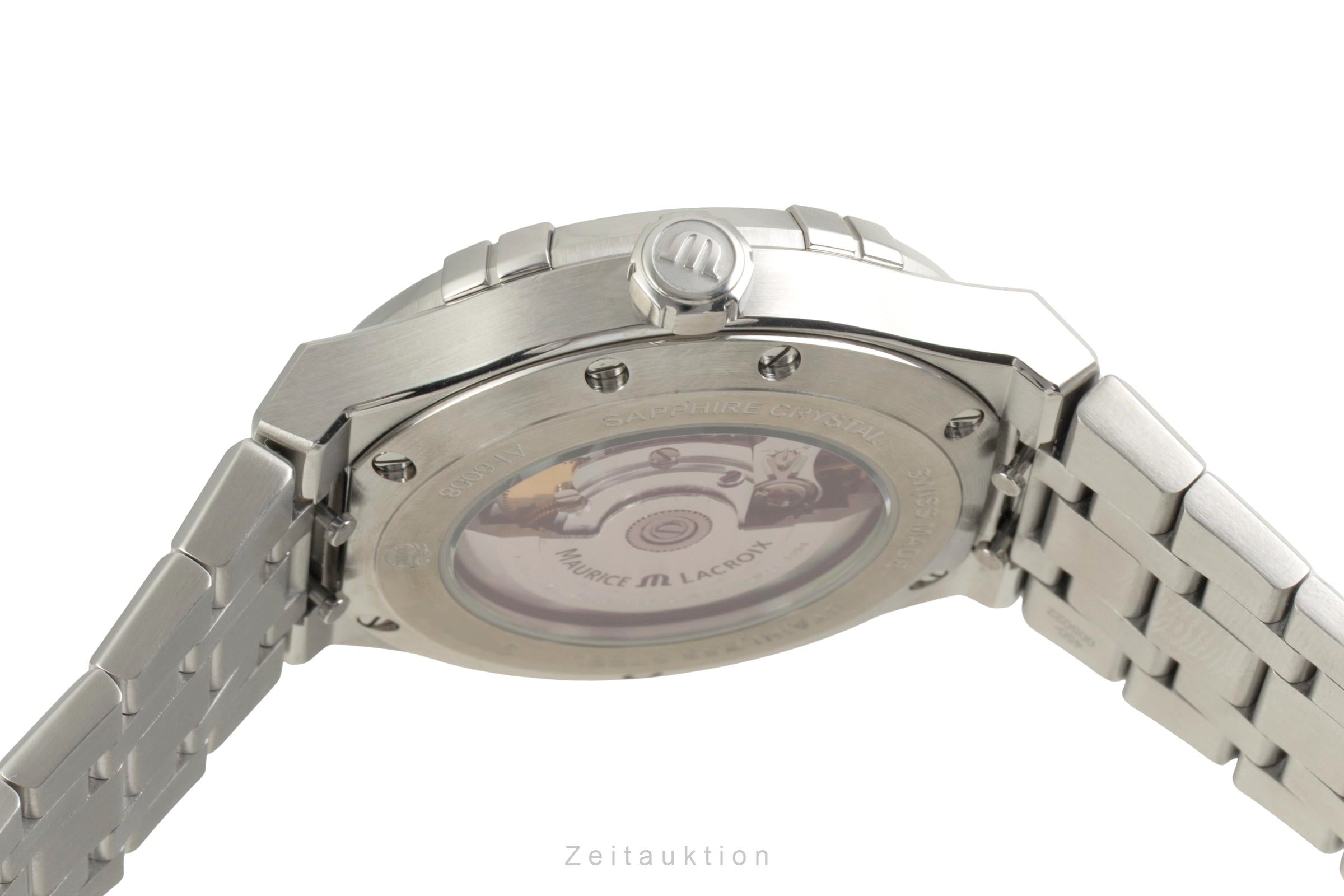 Maurice Lacroix Aikon acciaio automatismo orologio da uomo AI6008-SS002-430-1  [2602794]