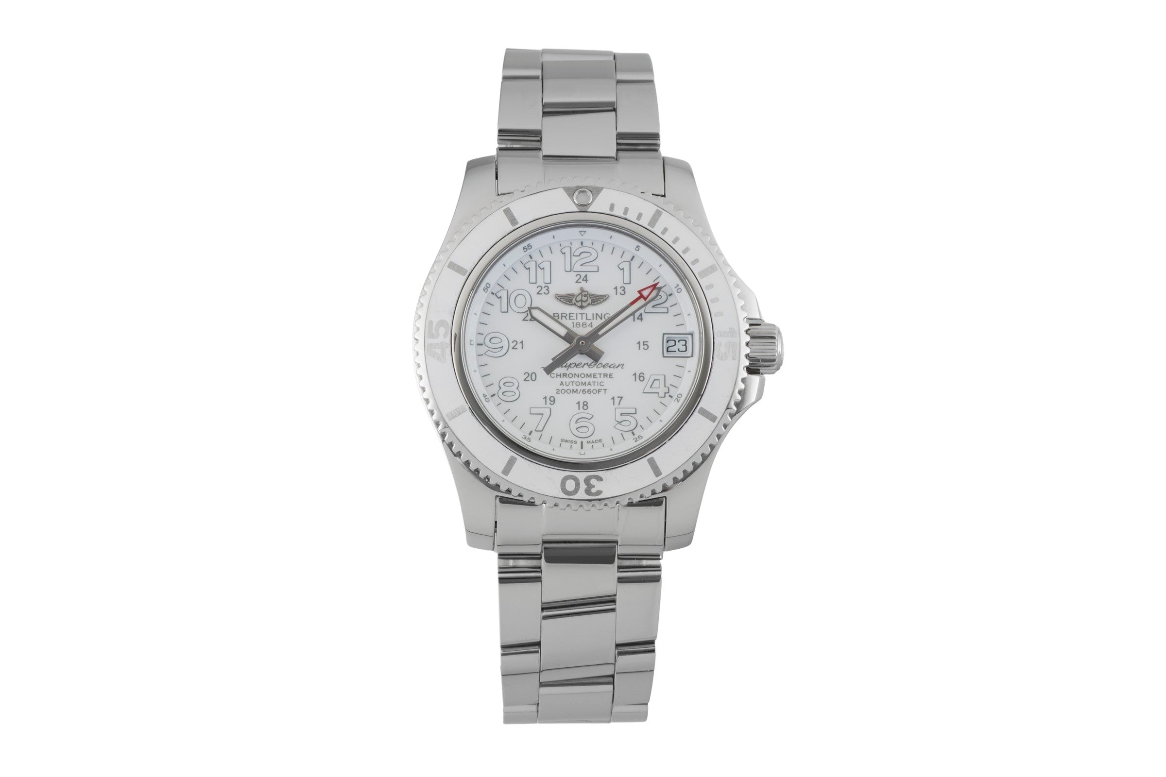 Breitling Superocean II 36 Stahl Automatik Damenuhr Ref. A17312D21A1A1  [2602796]