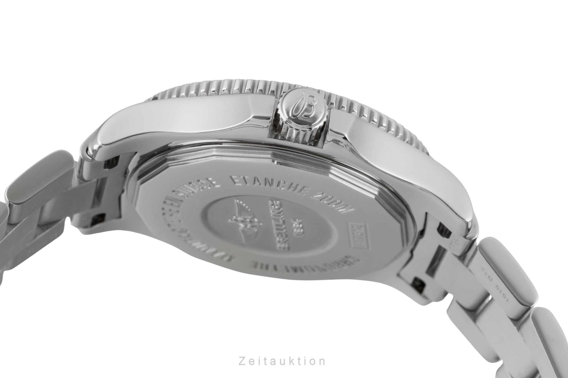 Breitling Superocean steel automatic women's watch A17312D21A1A1  [2602796]