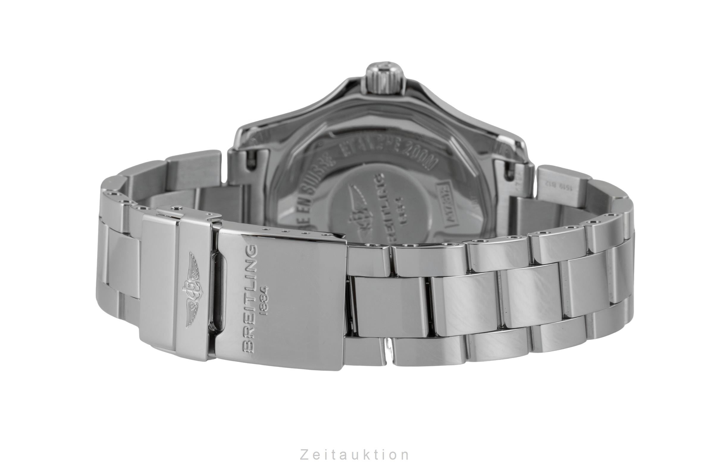 Breitling Superocean steel automatic women's watch A17312D21A1A1  [2602796]
