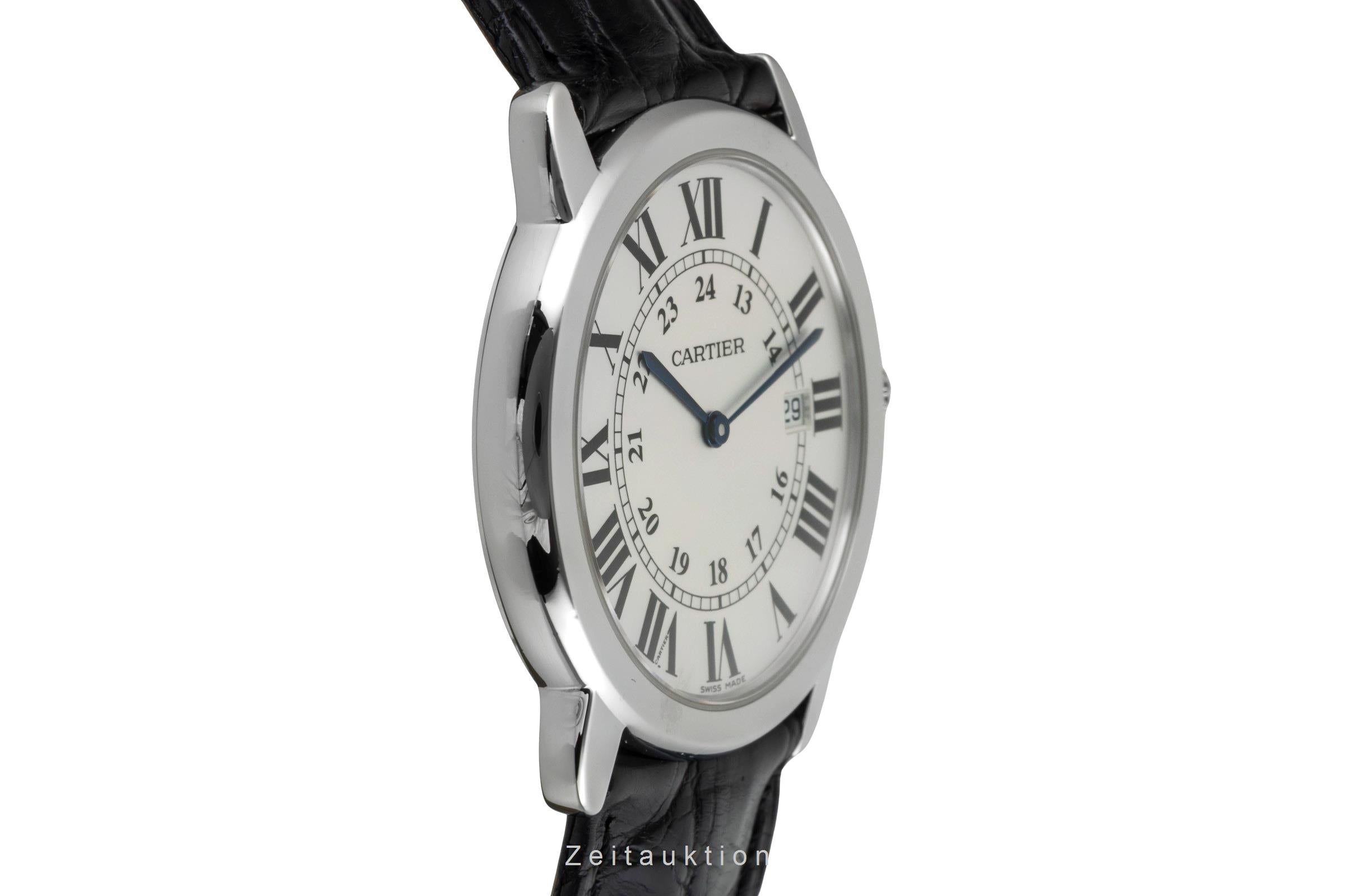 Cartier Ronde Solo steel quartz men's watch W6700255  [2602797]