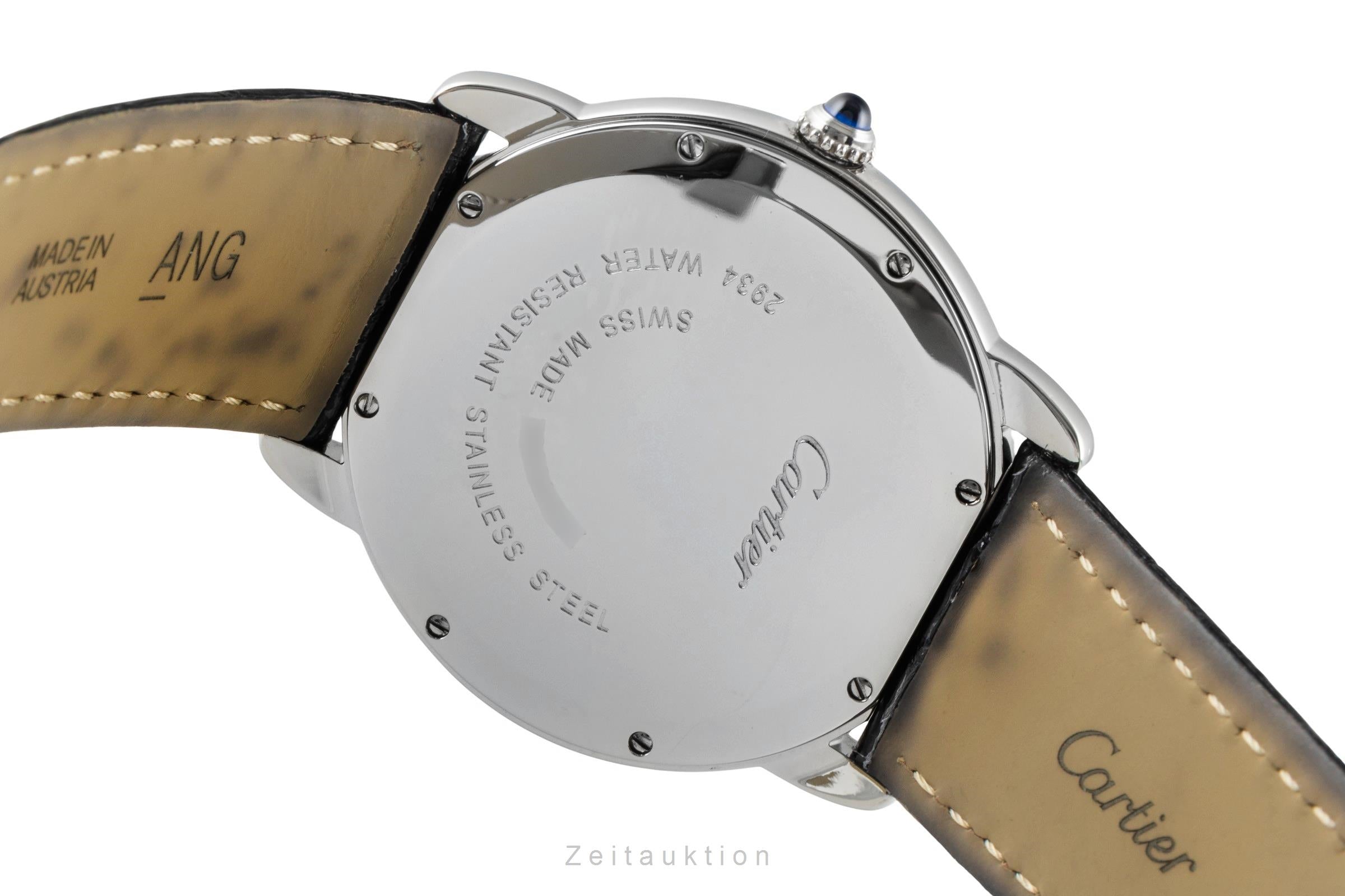 Cartier Ronde Solo steel quartz men's watch W6700255  [2602797]
