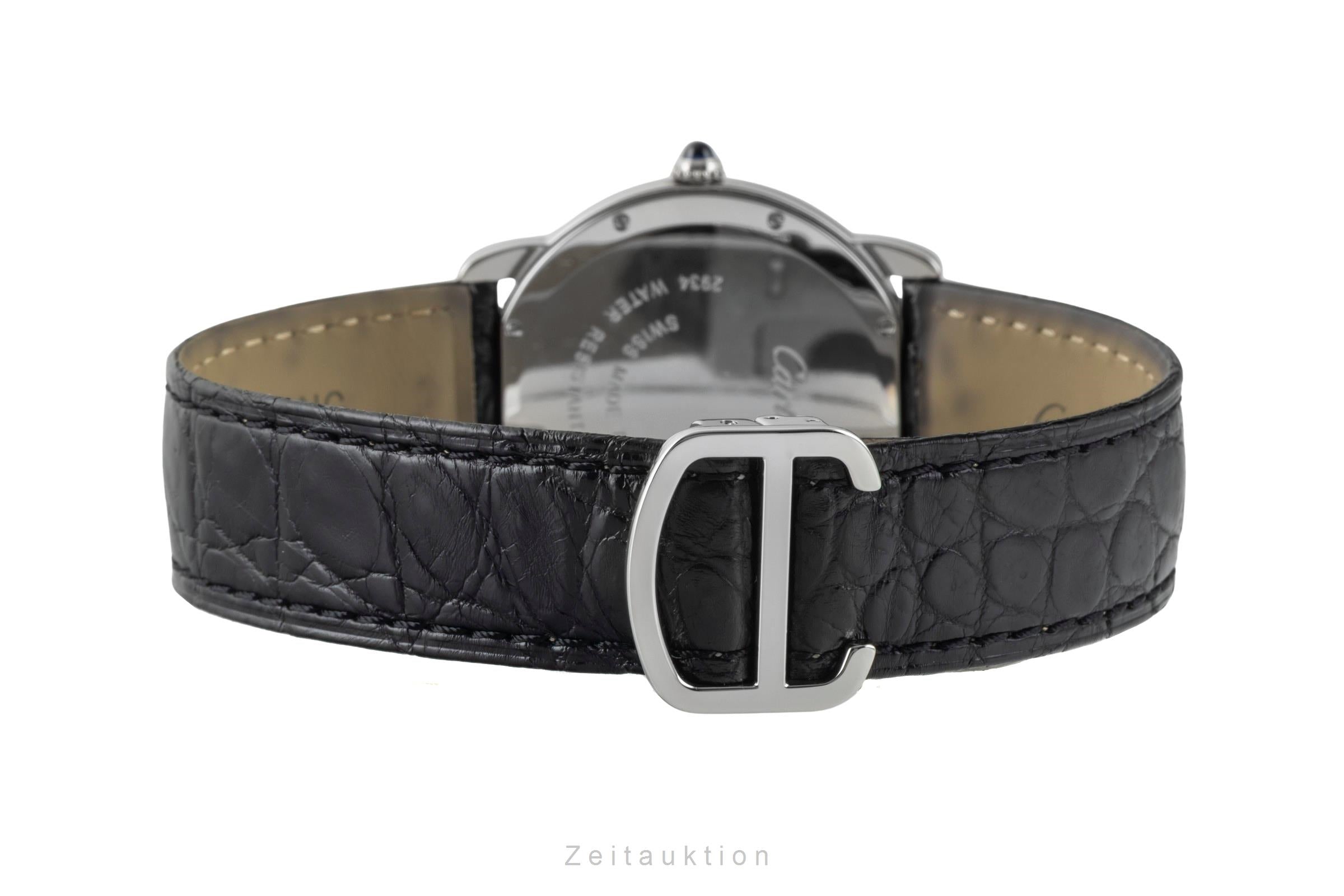 Cartier Ronde Solo steel quartz men's watch W6700255  [2602797]