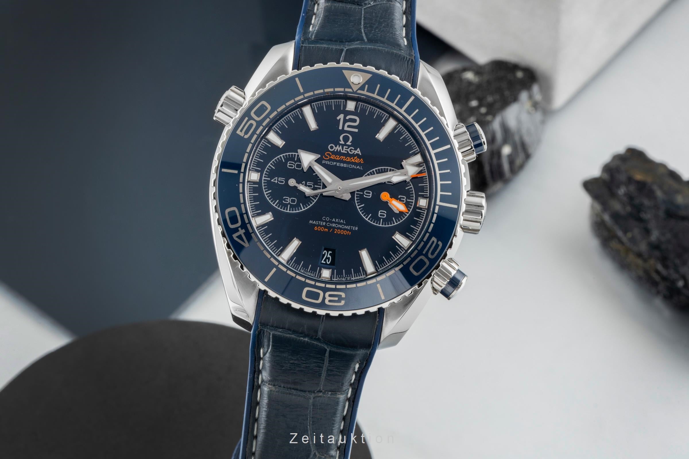 Omega Seamaster Planet Ocean 600M Chronograph Ref 215.33.46.51.03.001 Papiere [2602798]
