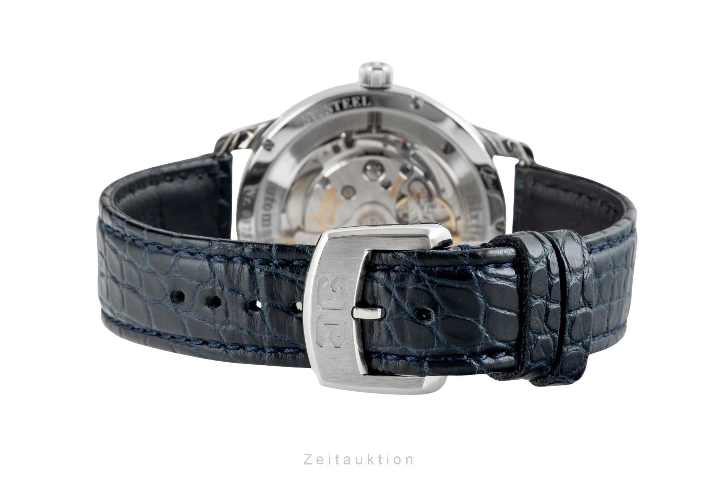 Glashütte Sixties acero automático reloj para caballeros 1-39-52-06-02-04 LP: 7100EUR  [2602800]