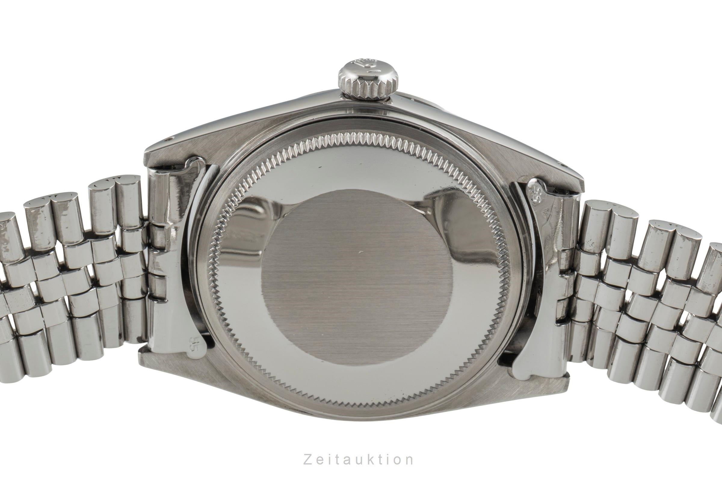 Rolex Datejust acciaio automatismo orologio da uomo 1600 Vintage  [2602801]