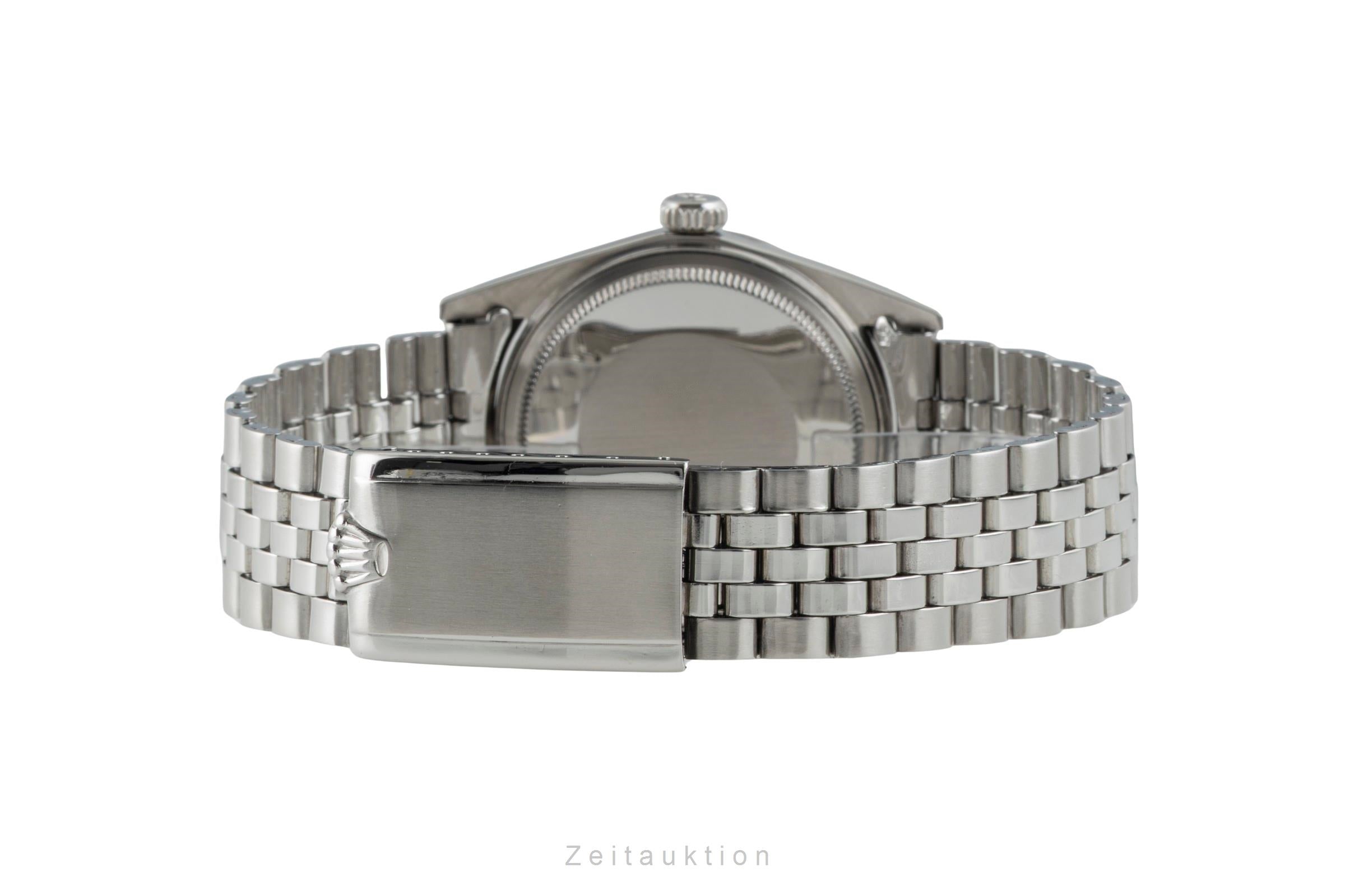 Rolex Datejust acciaio automatismo orologio da uomo 1600 Vintage  [2602801]