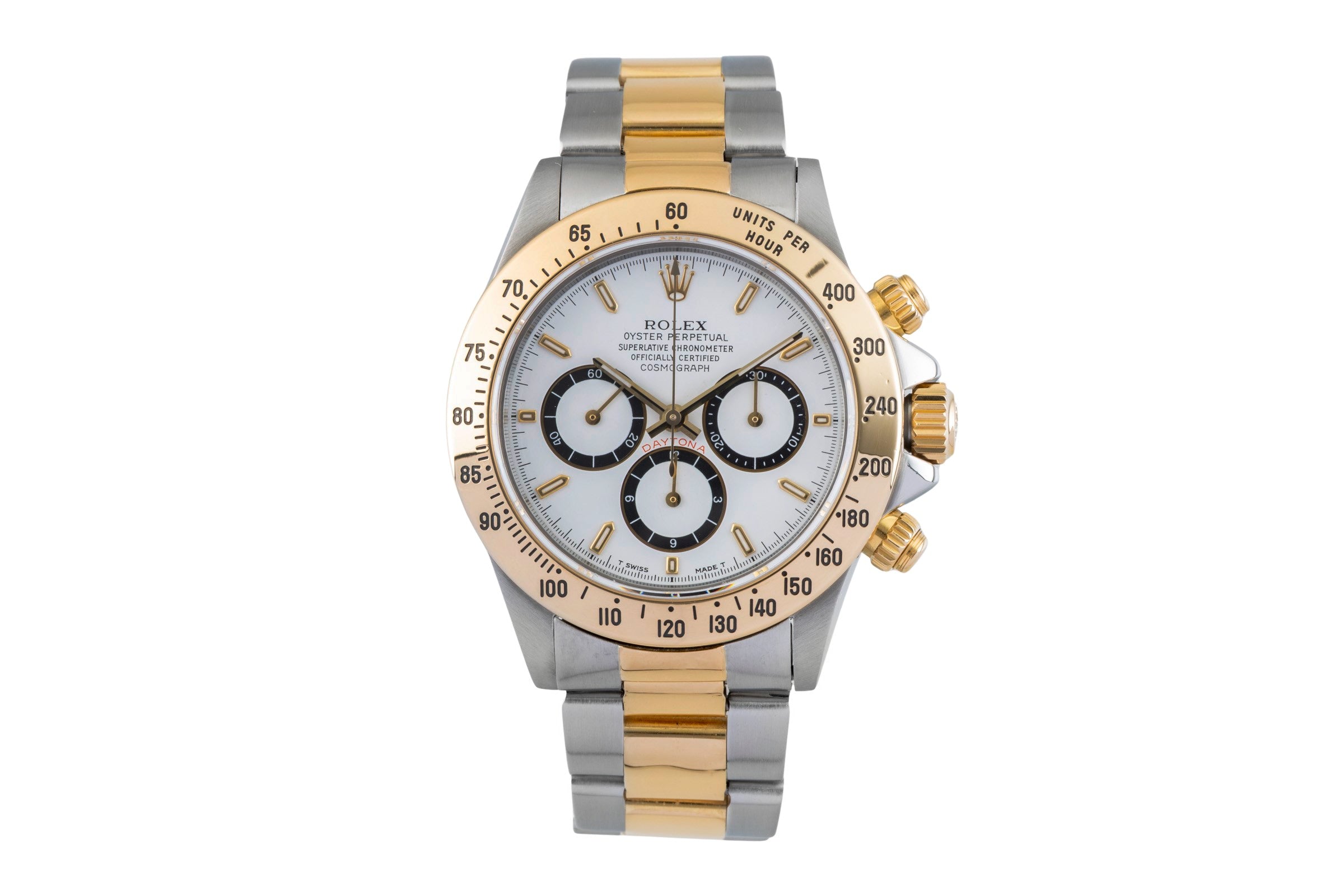 Rolex Daytona chronograph steel / gold automatic men's watch 16523  [2602803]