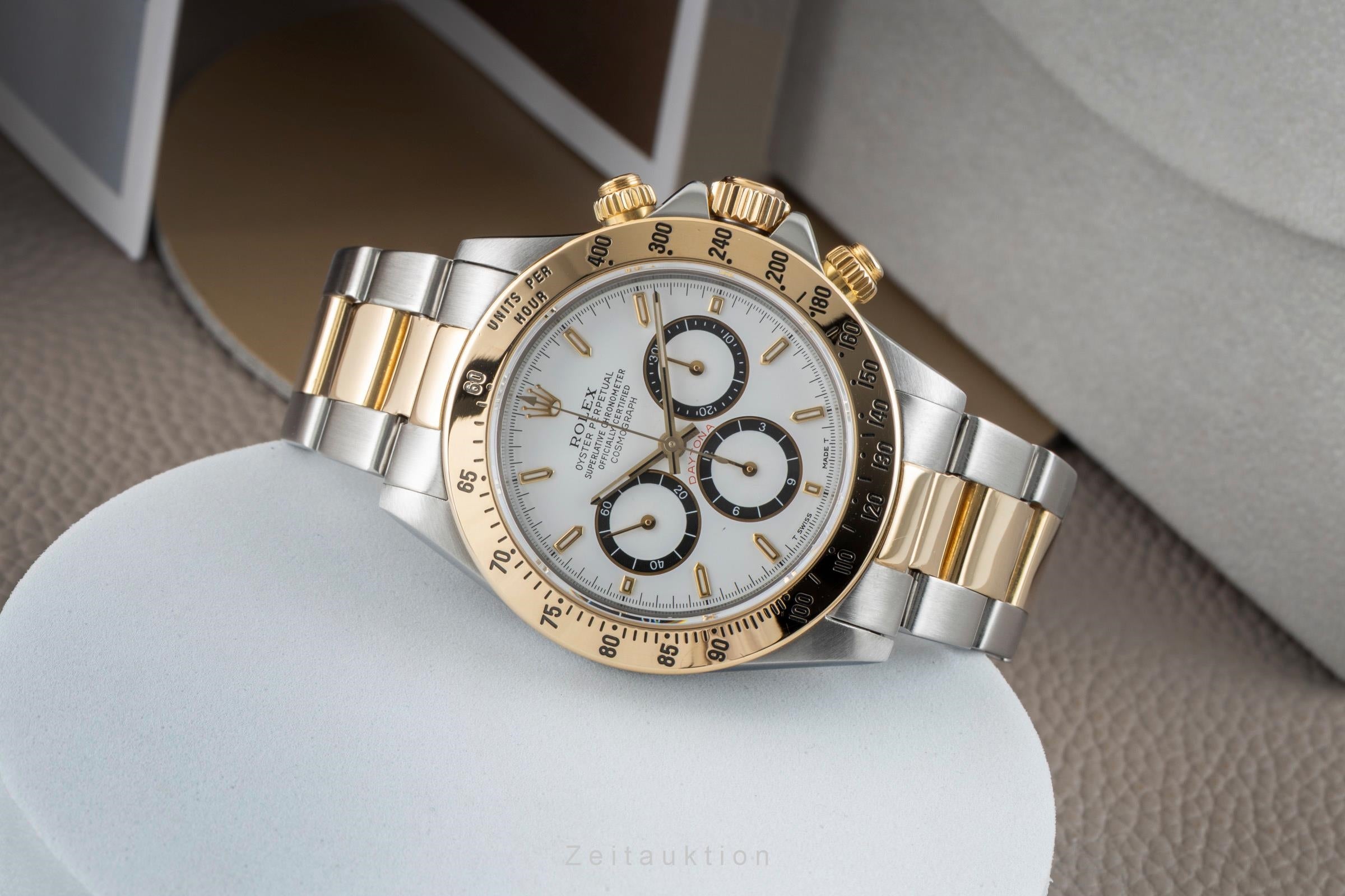 Rolex Daytona chronograph steel / gold automatic men's watch 16523  [2602803]