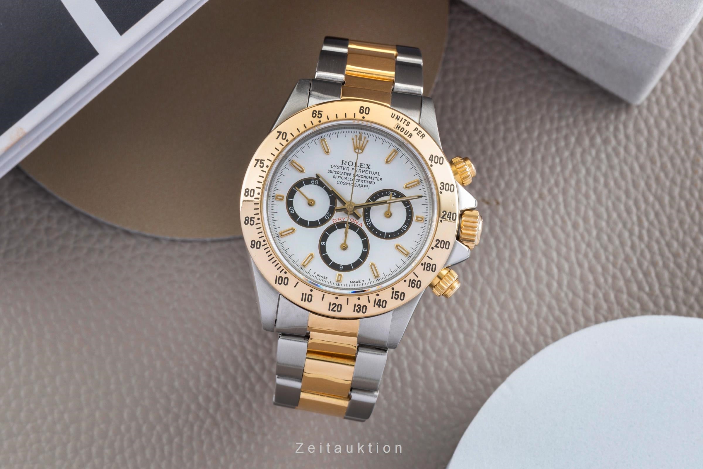 Rolex Daytona chronograph steel / gold automatic men's watch 16523  [2602803]