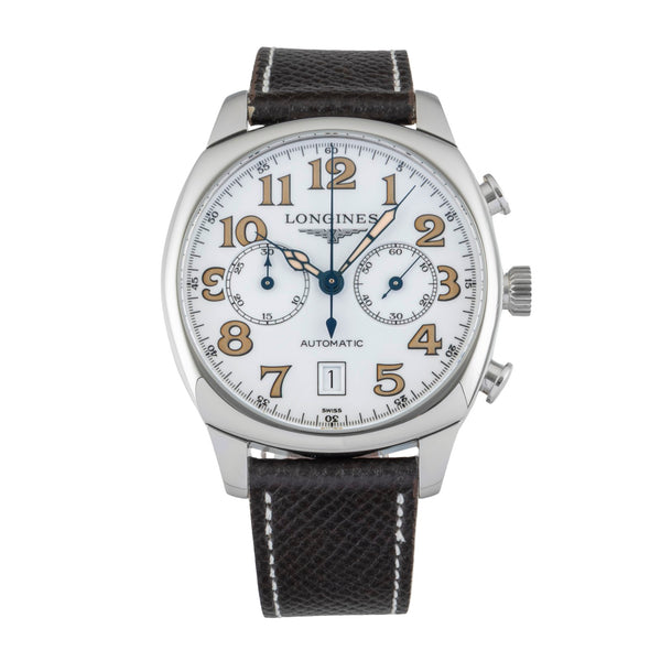 Longines Spirit chronograph steel automatic men's watch L2.705.4.23.2  [2602804]