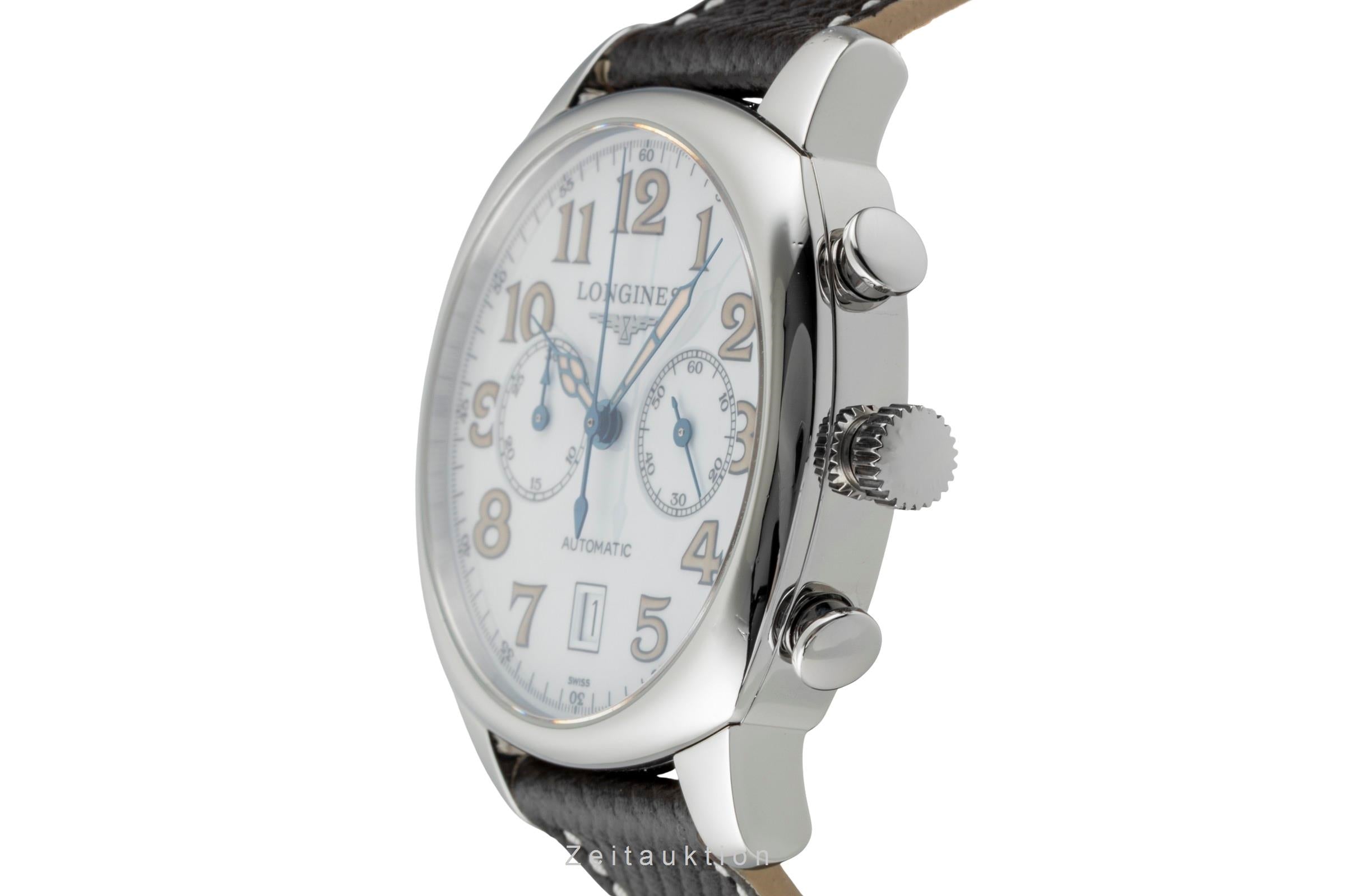 Longines Spirit chronograph steel automatic men's watch L2.705.4.23.2  [2602804]