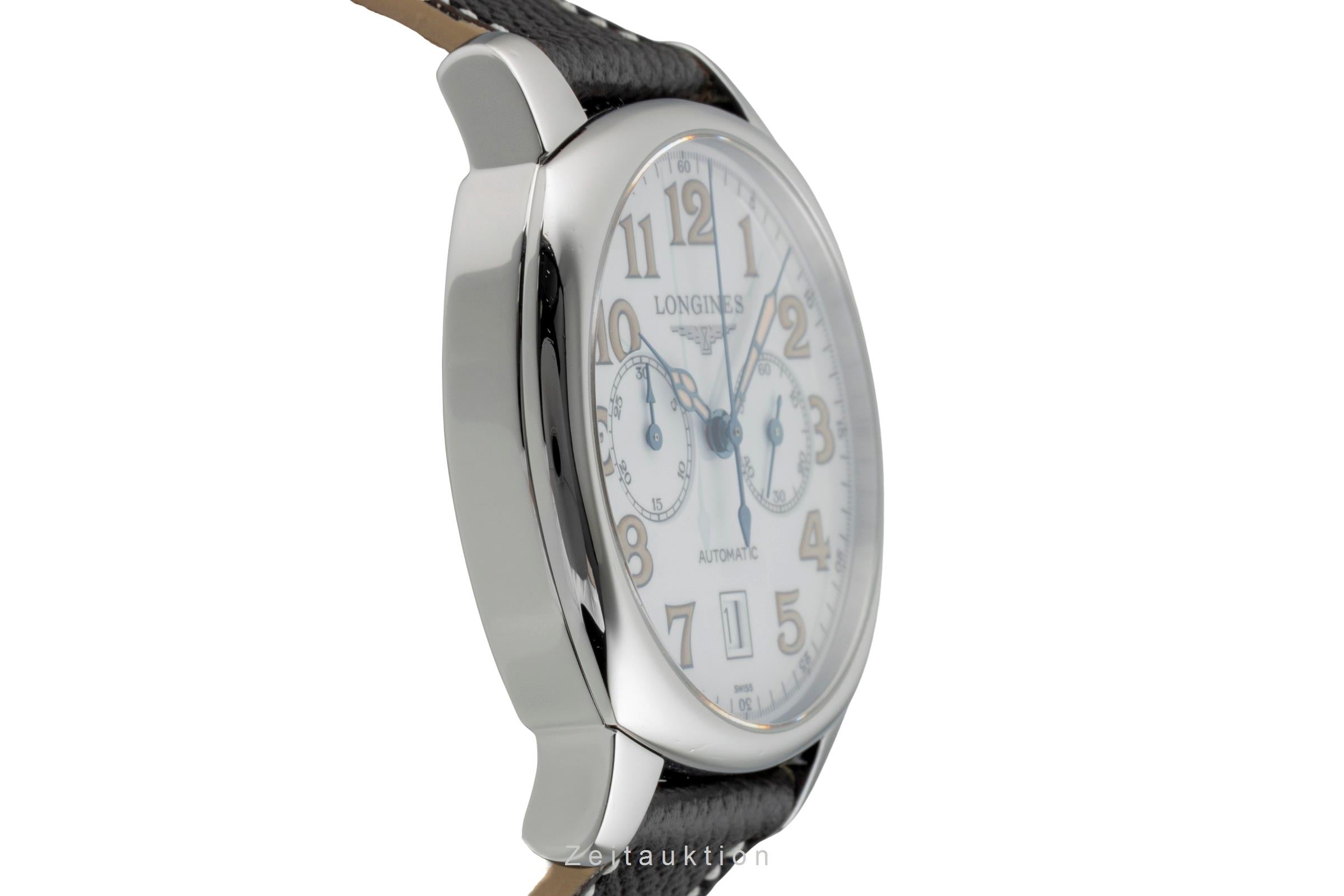 Longines Spirit chronograph steel automatic men's watch L2.705.4.23.2  [2602804]