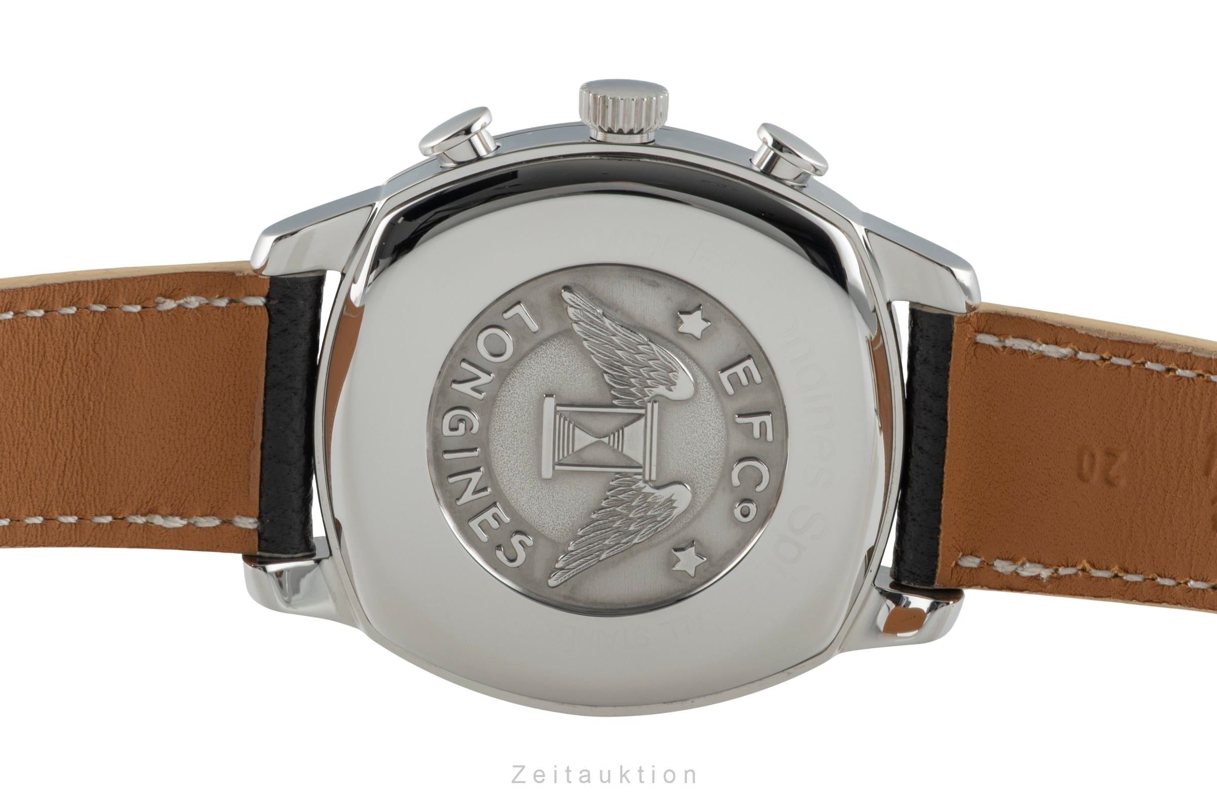 Longines Spirit chronograph steel automatic men's watch L2.705.4.23.2  [2602804]