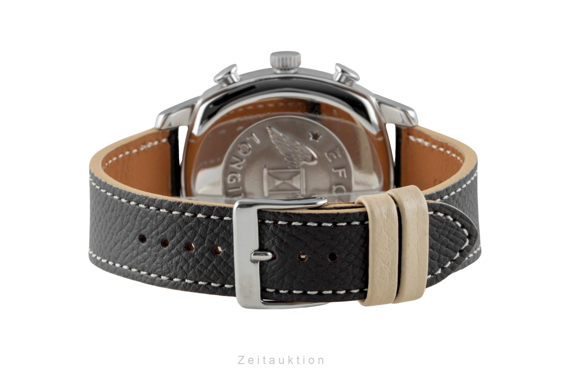 Longines Spirit chronograph steel automatic men's watch L2.705.4.23.2  [2602804]
