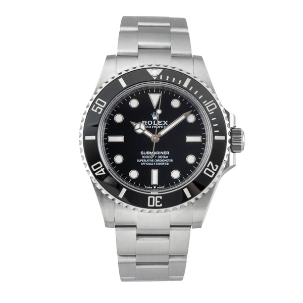 Rolex Submariner steel automatic men's watch 124060  [2602806]
