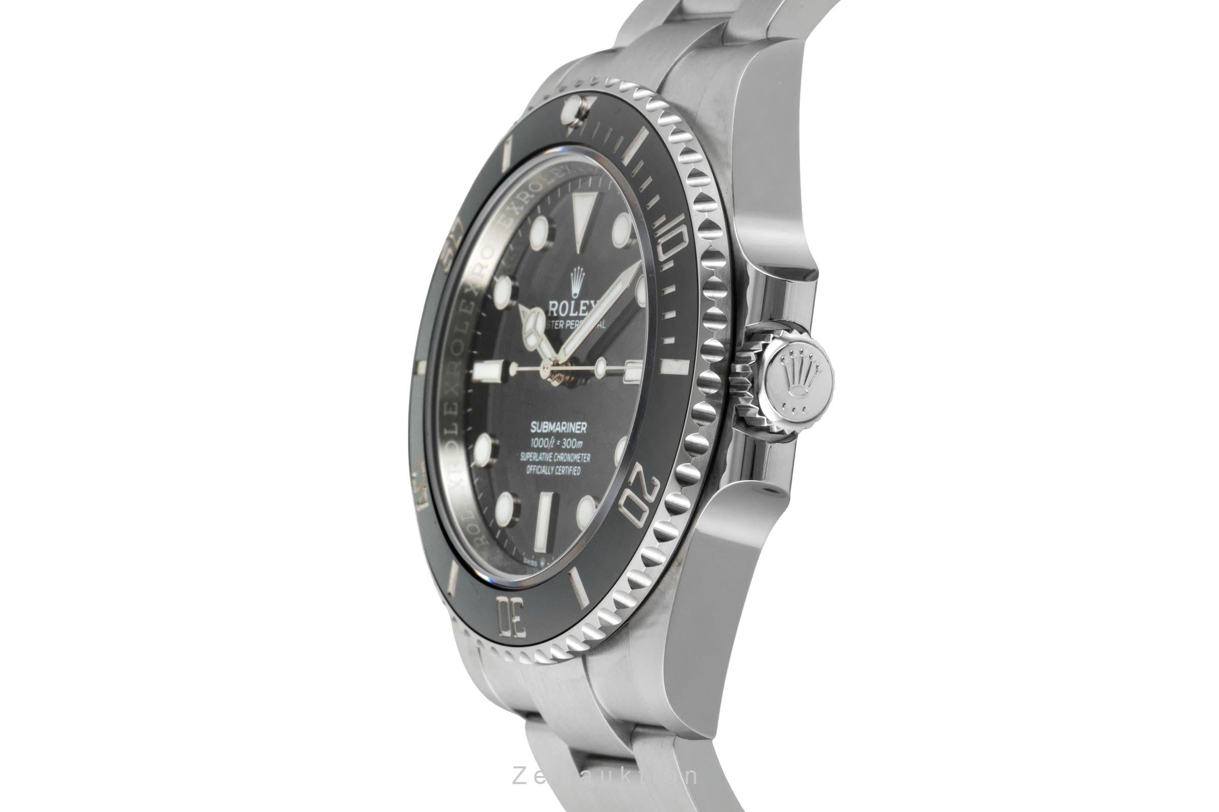 Rolex Submariner steel automatic men's watch 124060  [2602806]