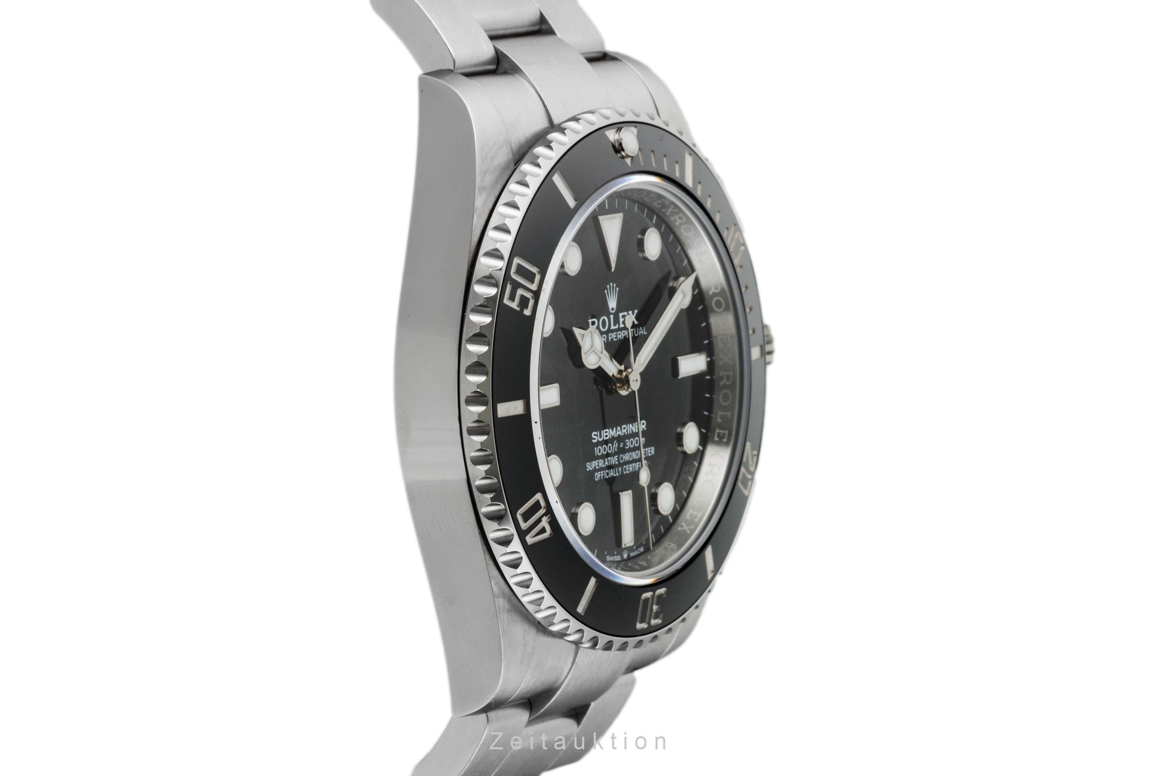 Rolex Submariner steel automatic men's watch 124060  [2602806]