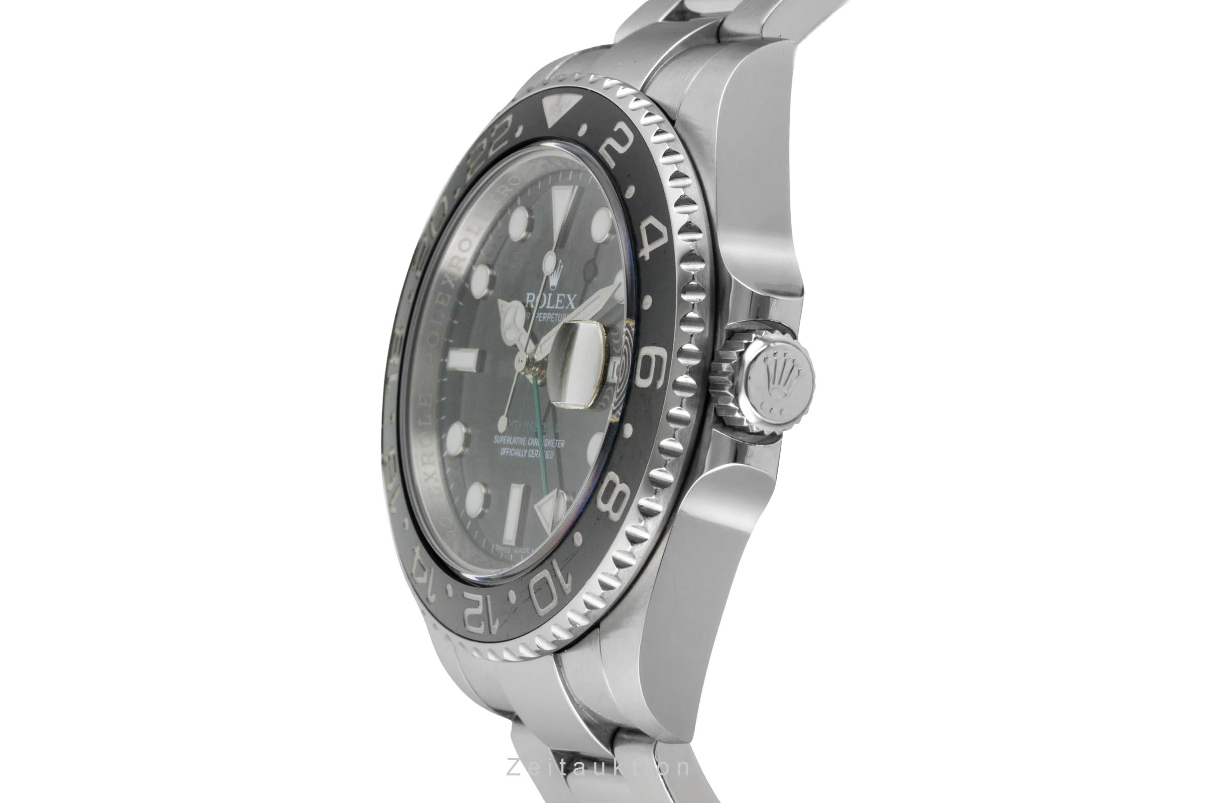 Rolex GMT-Master II Oyster Edelstahl Automatik Herrenuhr Ref. 116710  [2602807]