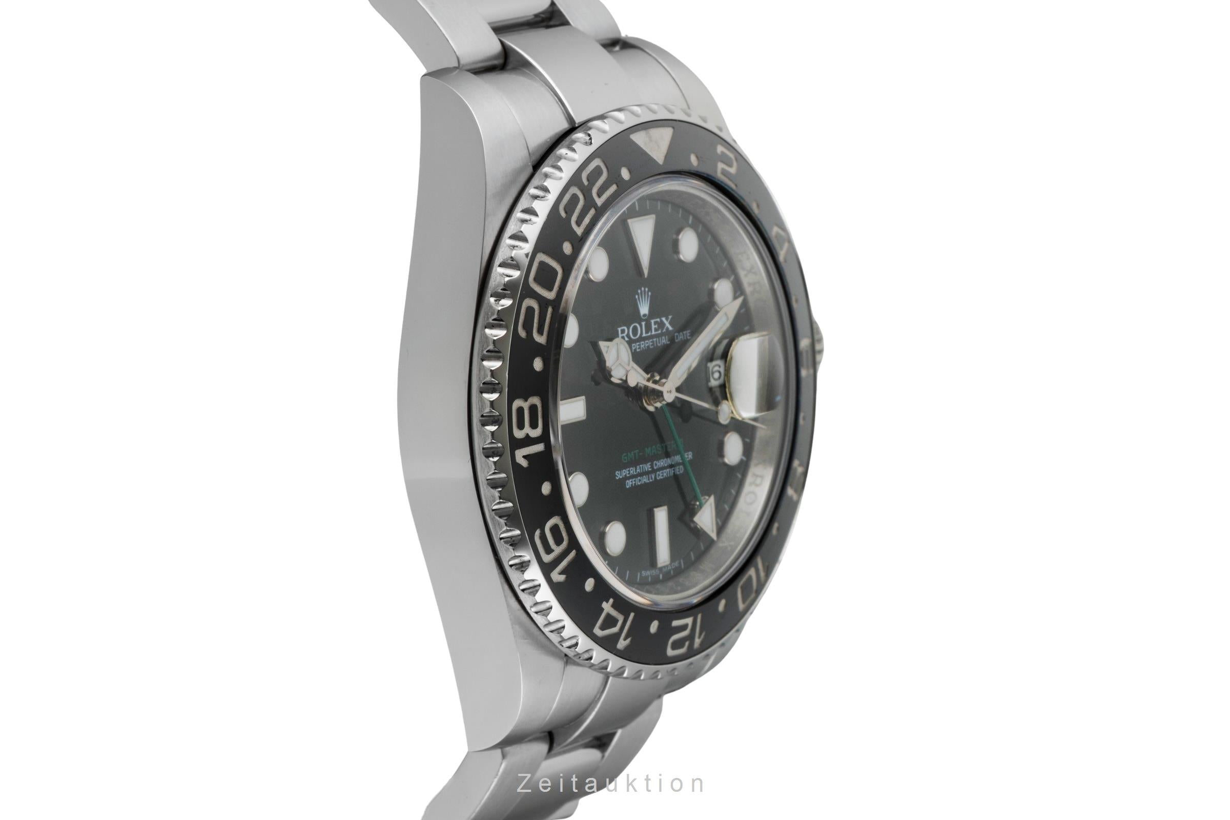 Rolex GMT-Master II Oyster Edelstahl Automatik Herrenuhr Ref. 116710  [2602807]