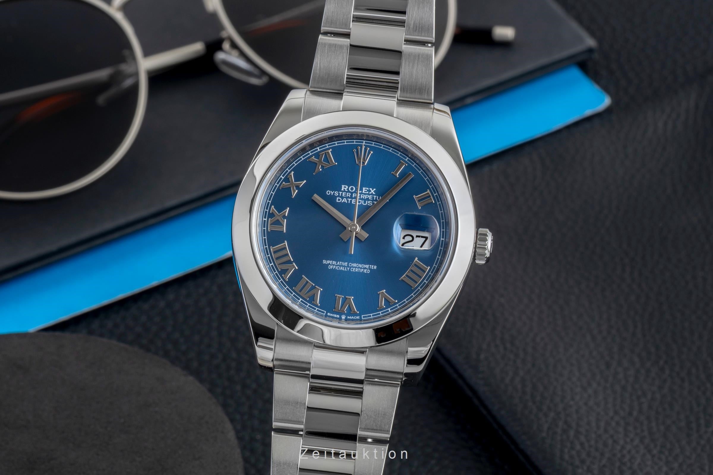 Rolex Datejust acier automatique montre pour hommes 126300  [2602808]
