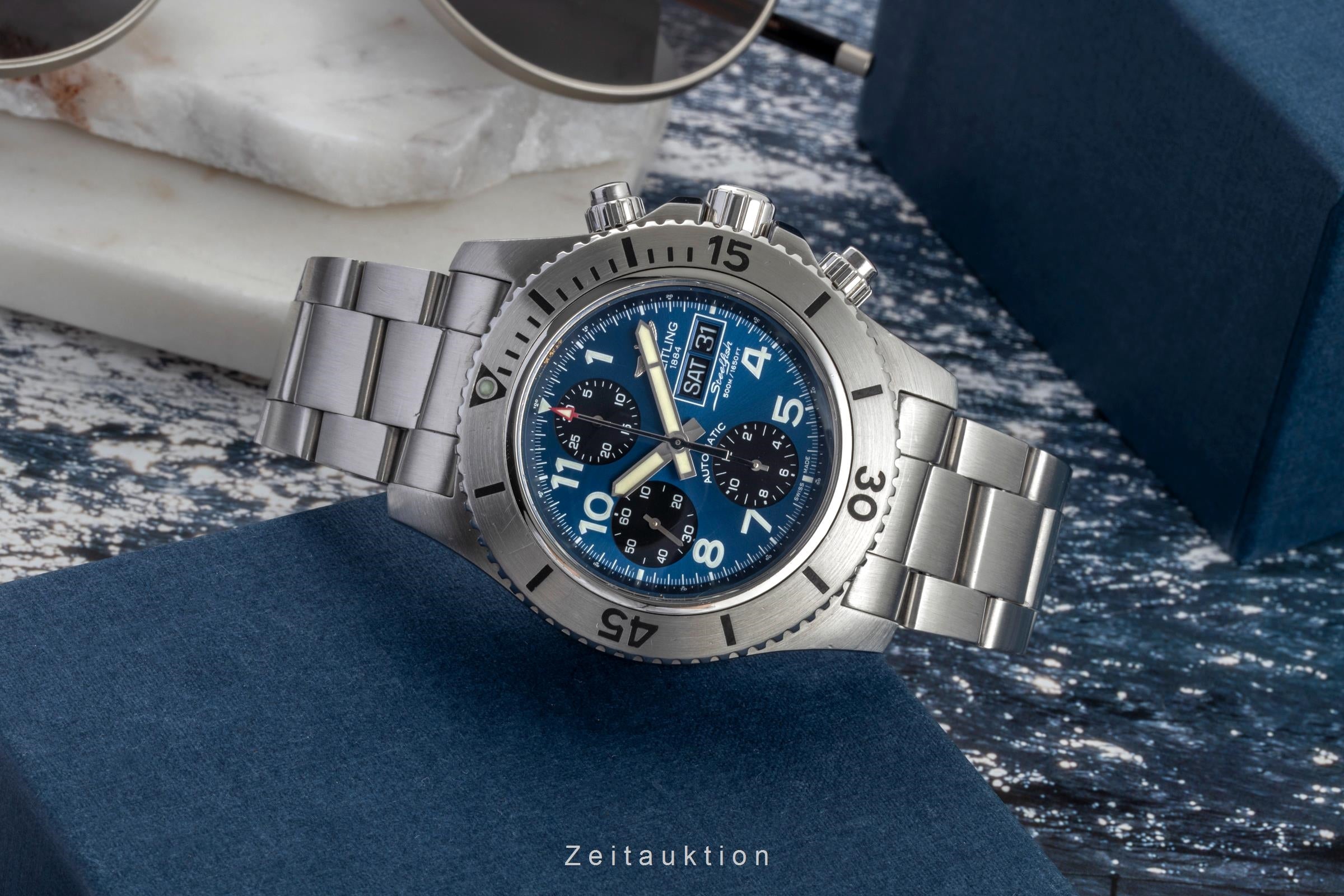 Breitling Superocean Chronograph chronograph steel automatic men's watch A13341C3/C893  [2602809]