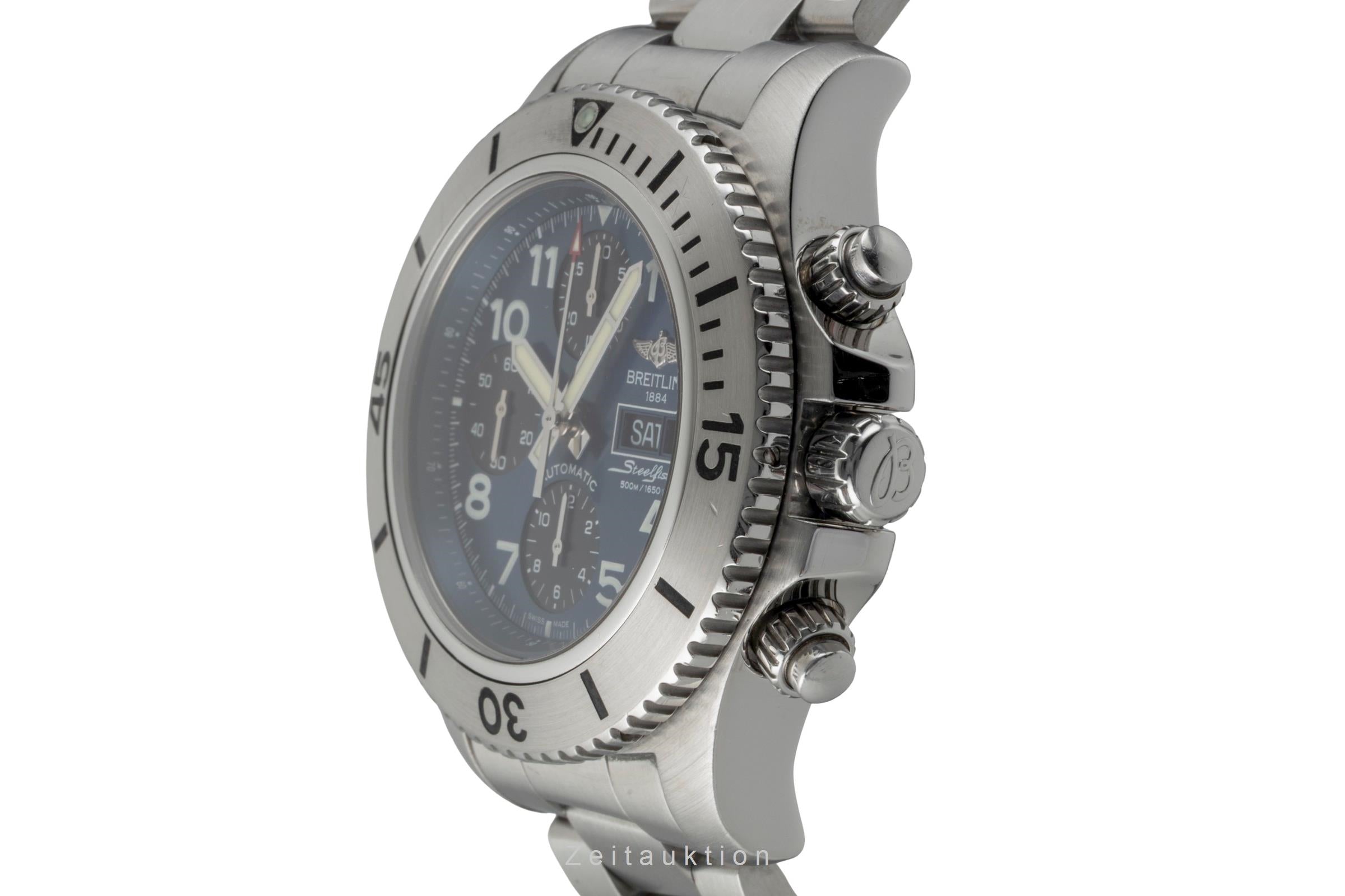 Breitling Superocean Chronograph chronograph steel automatic men's watch A13341C3/C893  [2602809]