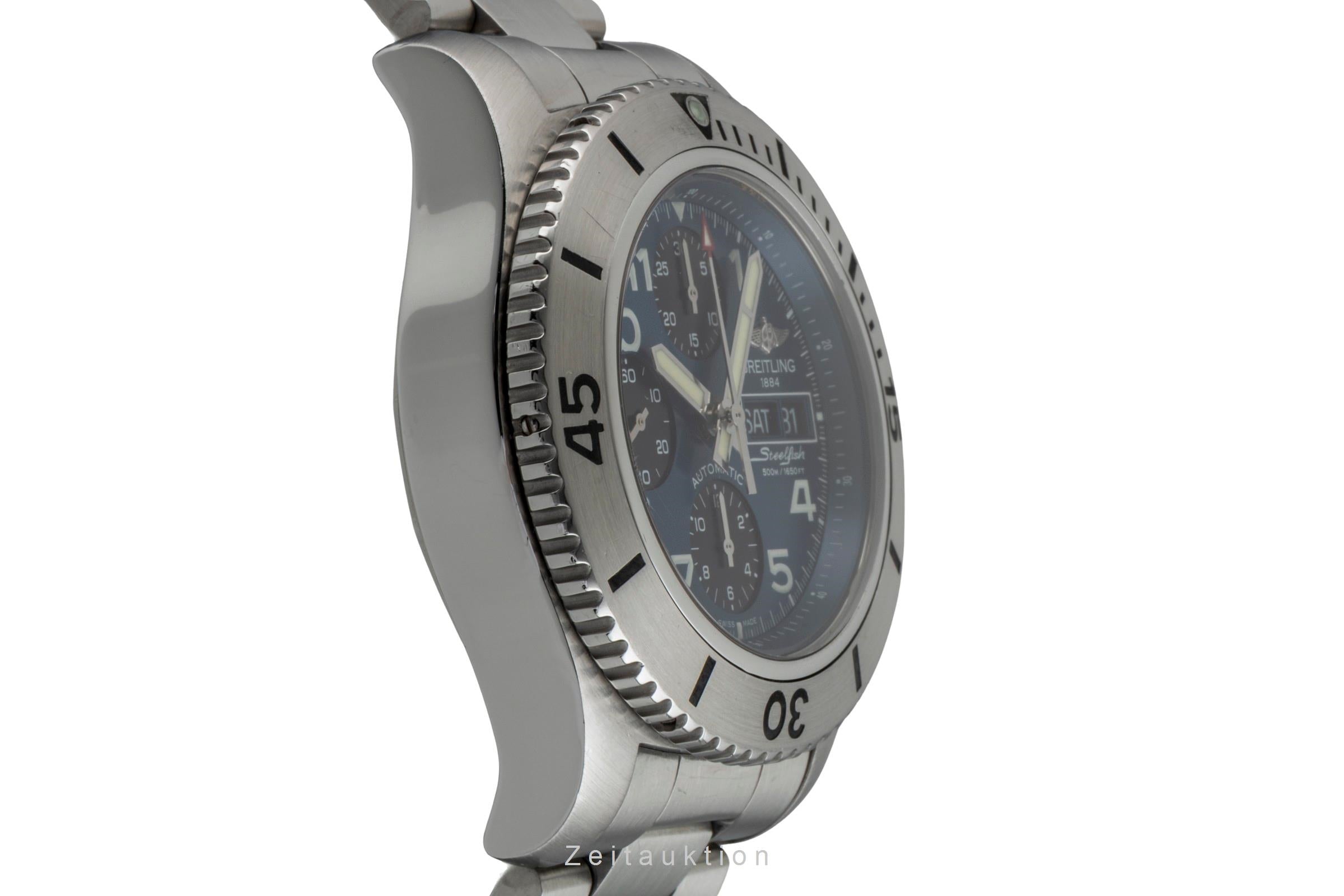 Breitling Superocean Chronograph chronograph steel automatic men's watch A13341C3/C893  [2602809]