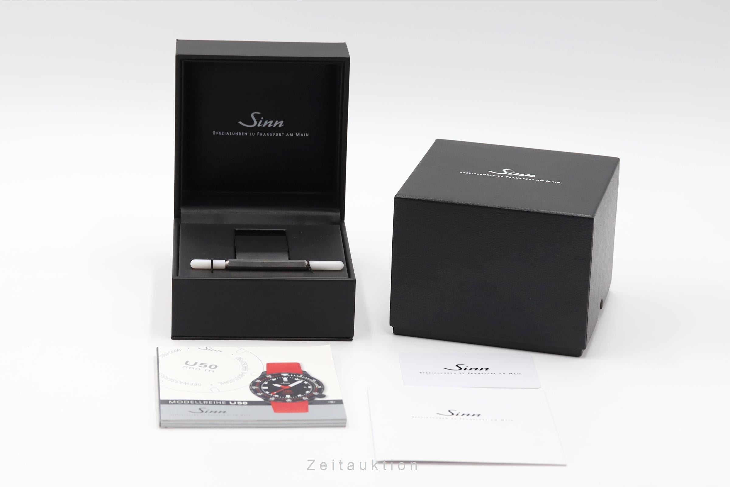 Sinn U50 SDR acier automatique montre pour hommes 1050.0580 LP: 2650EUR  [2602810]
