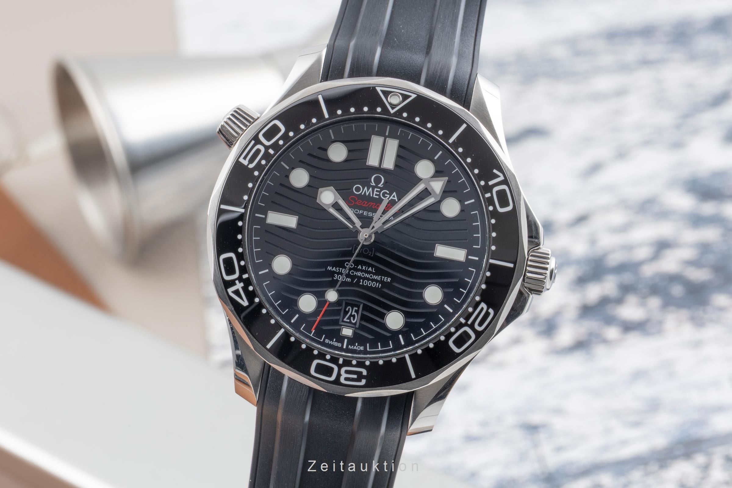 Omega Seamaster steel automatic men's watch 210.32.42.20.01.001 LP: 6100EUR  [2602811]