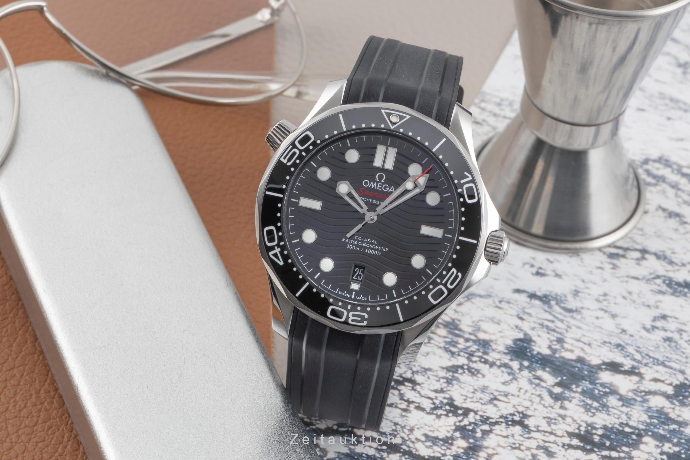 Omega Seamaster steel automatic men's watch 210.32.42.20.01.001 LP: 6100EUR  [2602811]