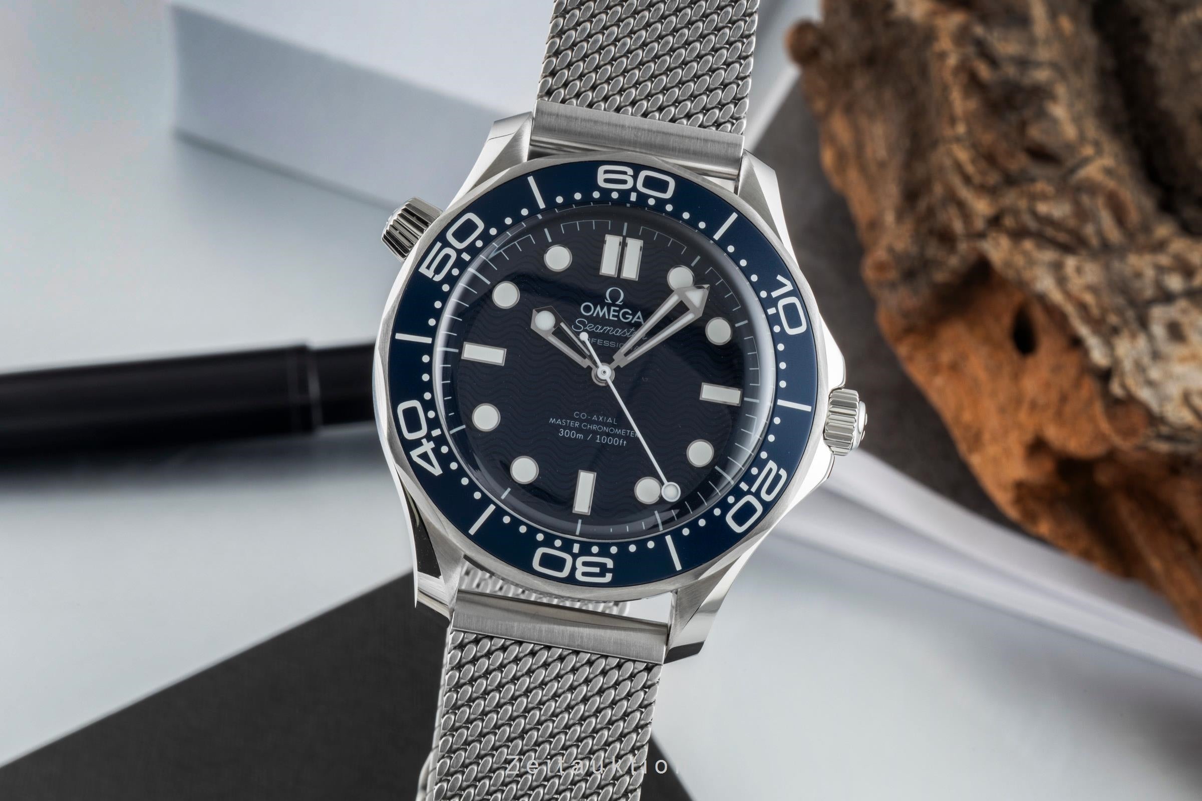Omega Seamaster steel automatic men's watch 210.30.42.20.03.002 LP: 9100EUR  [2602819]
