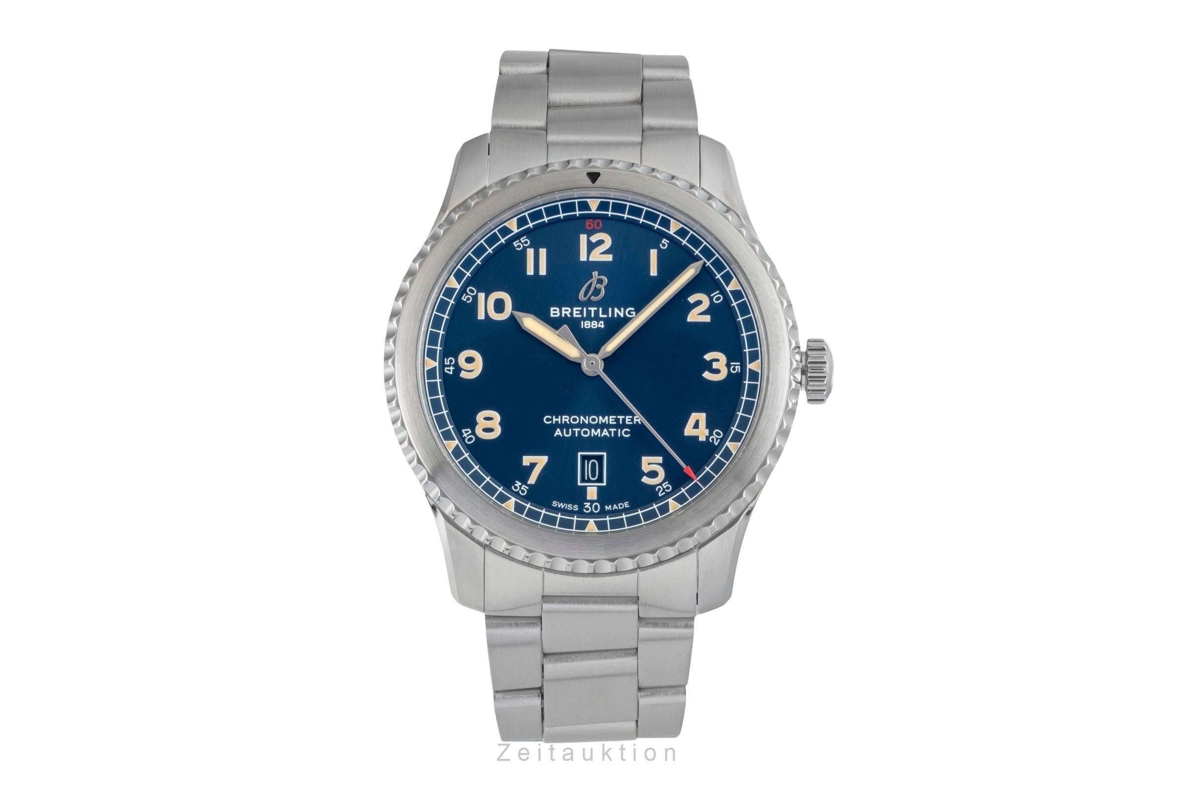Breitling Aviator 8 steel automatic men's watch A17315101C1A1  [2602820]
