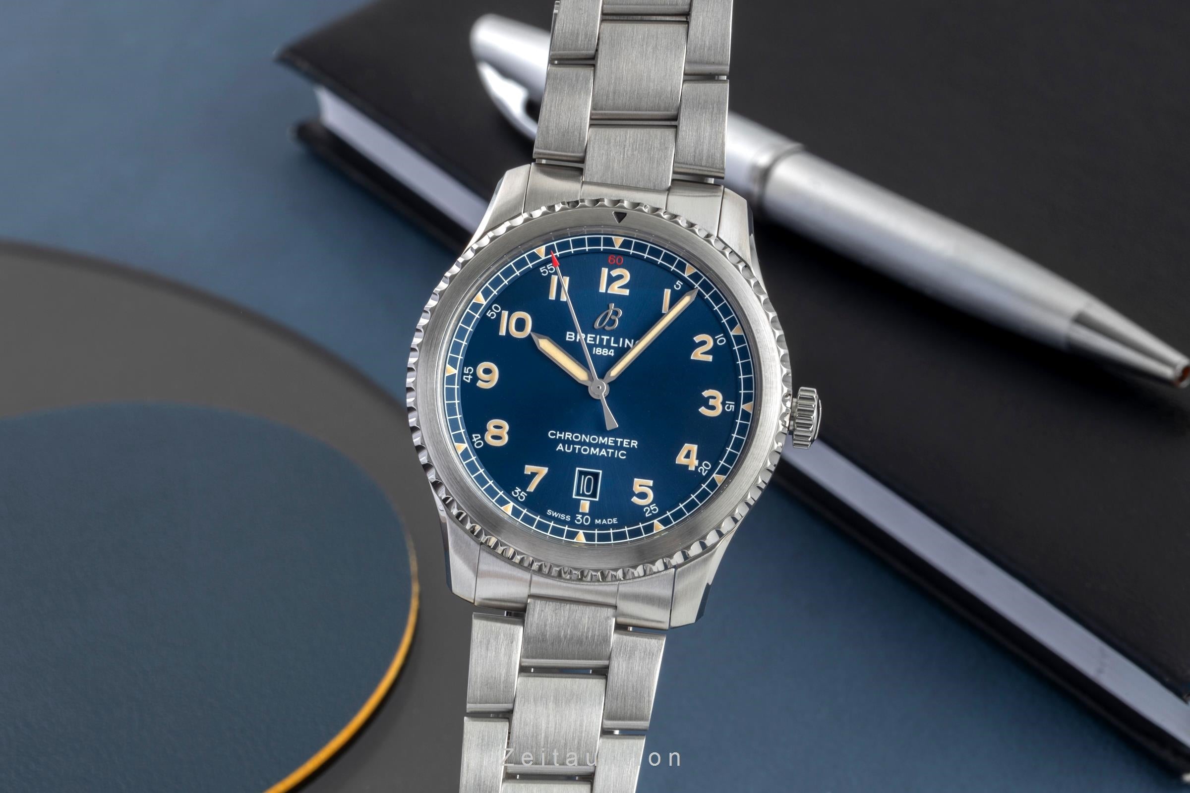 Breitling Aviator 8 steel automatic men's watch A17315101C1A1  [2602820]
