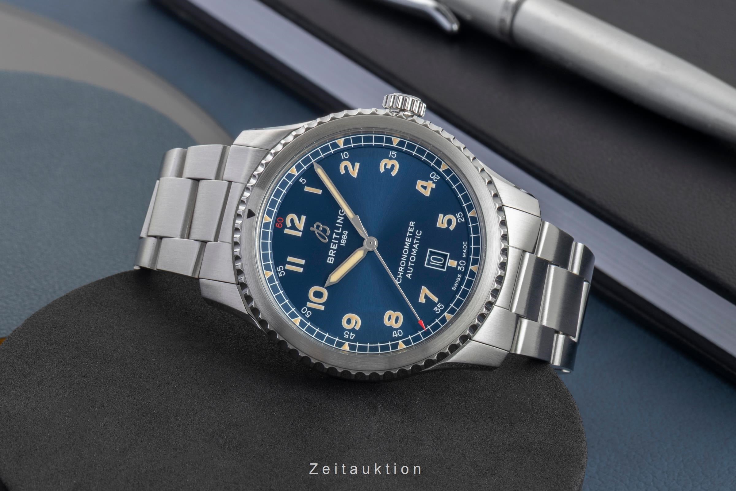 Breitling Aviator 8 steel automatic men's watch A17315101C1A1  [2602820]