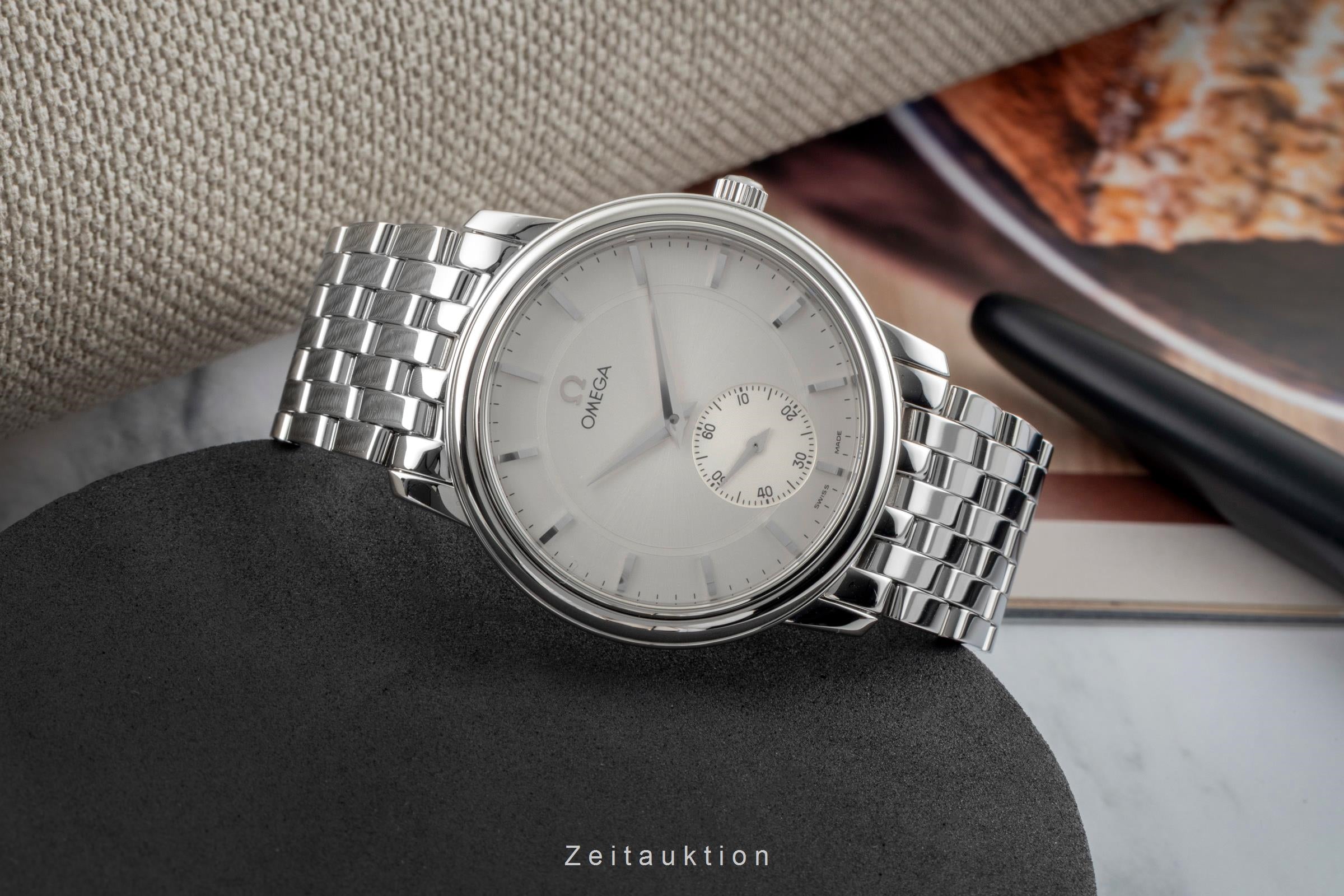Omega De Ville acero cuerda manual reloj para caballeros 4520.31.00  [2602824]