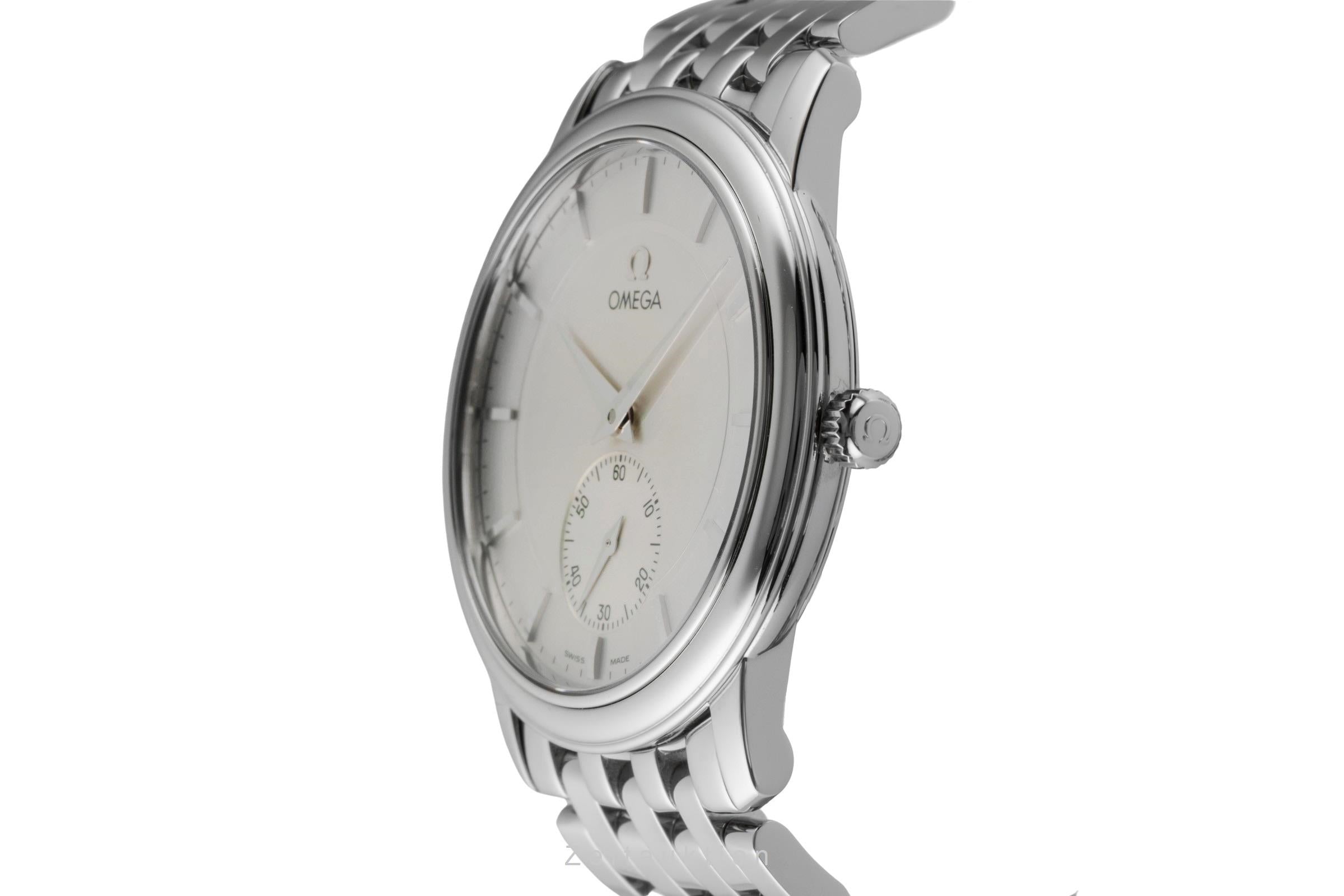 Omega De Ville acero cuerda manual reloj para caballeros 4520.31.00  [2602824]
