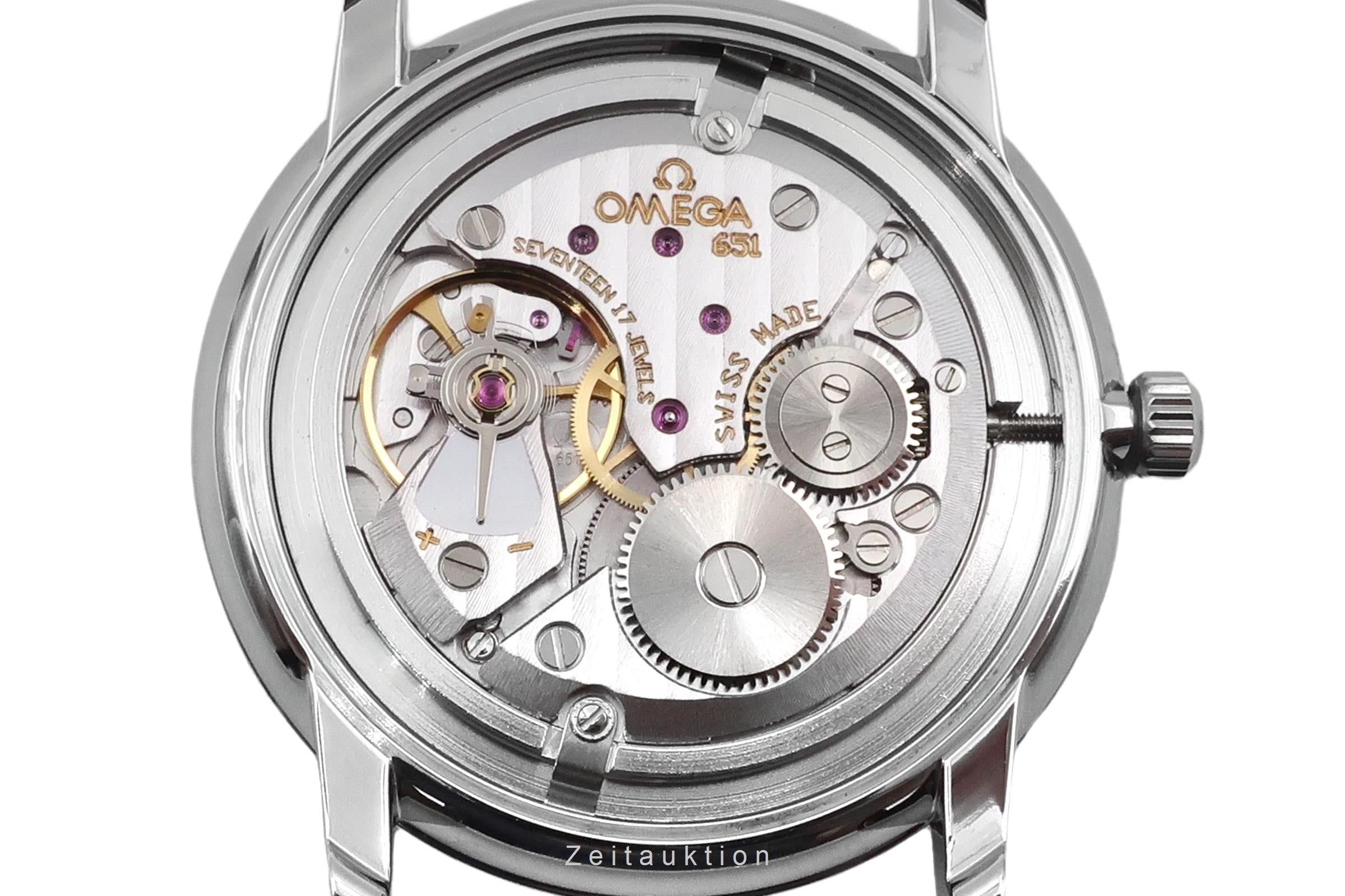 Omega De Ville acero cuerda manual reloj para caballeros 4520.31.00  [2602824]