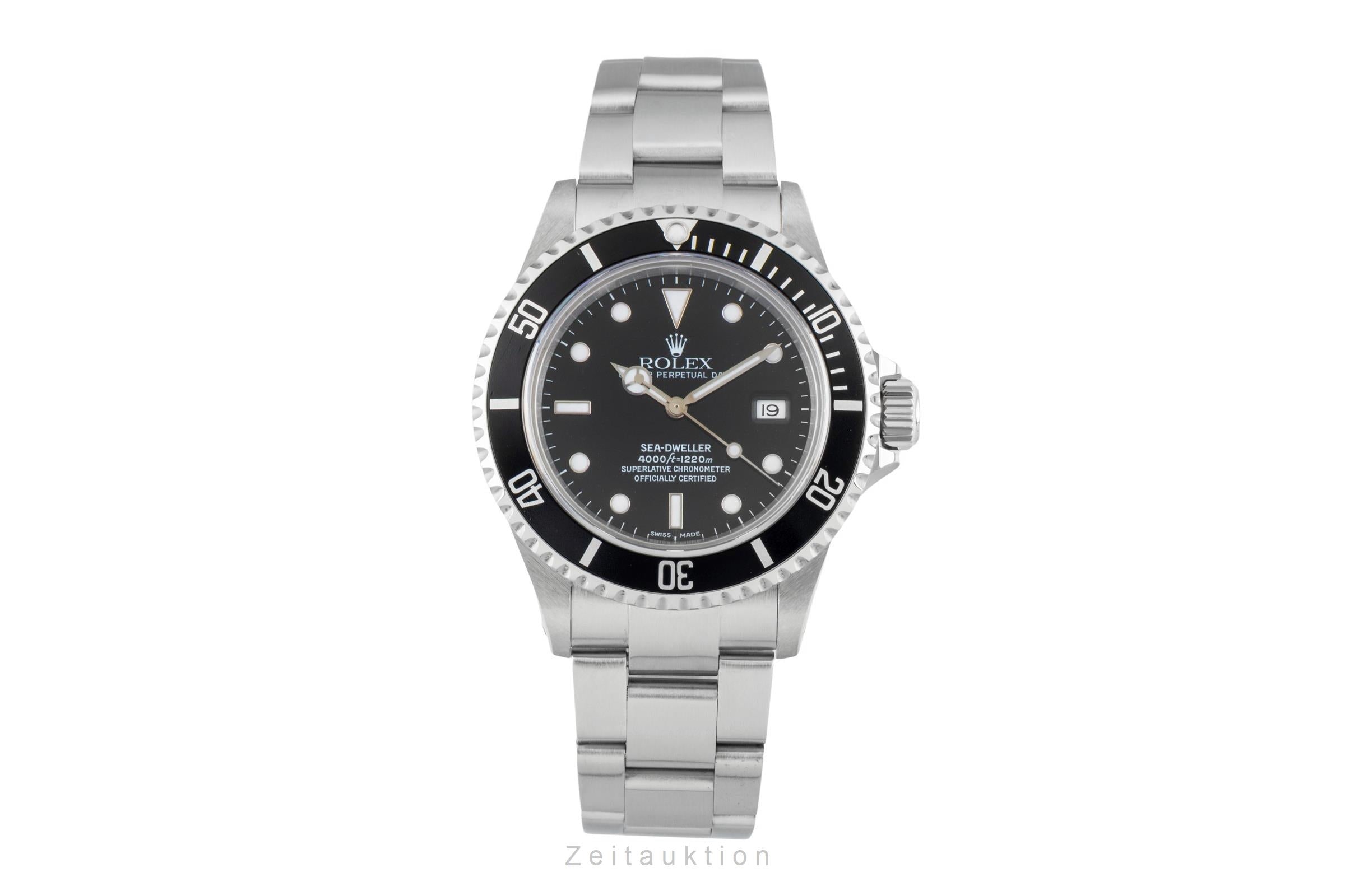 Rolex Sea-Dweller steel automatic men's watch 16600  [2602825]