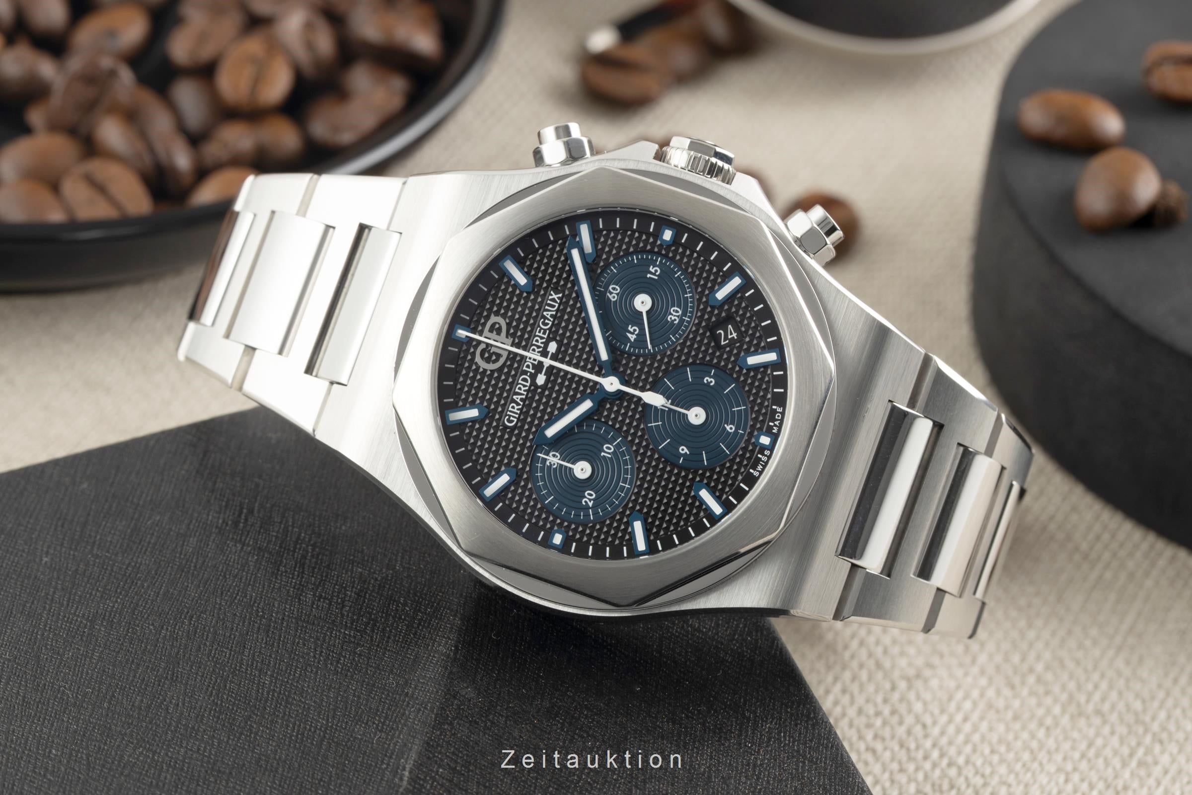 Girard Perregaux Laureato Chronograph Automatik Ref. 81020-11-631-11A NP: 19400€ [2602826]