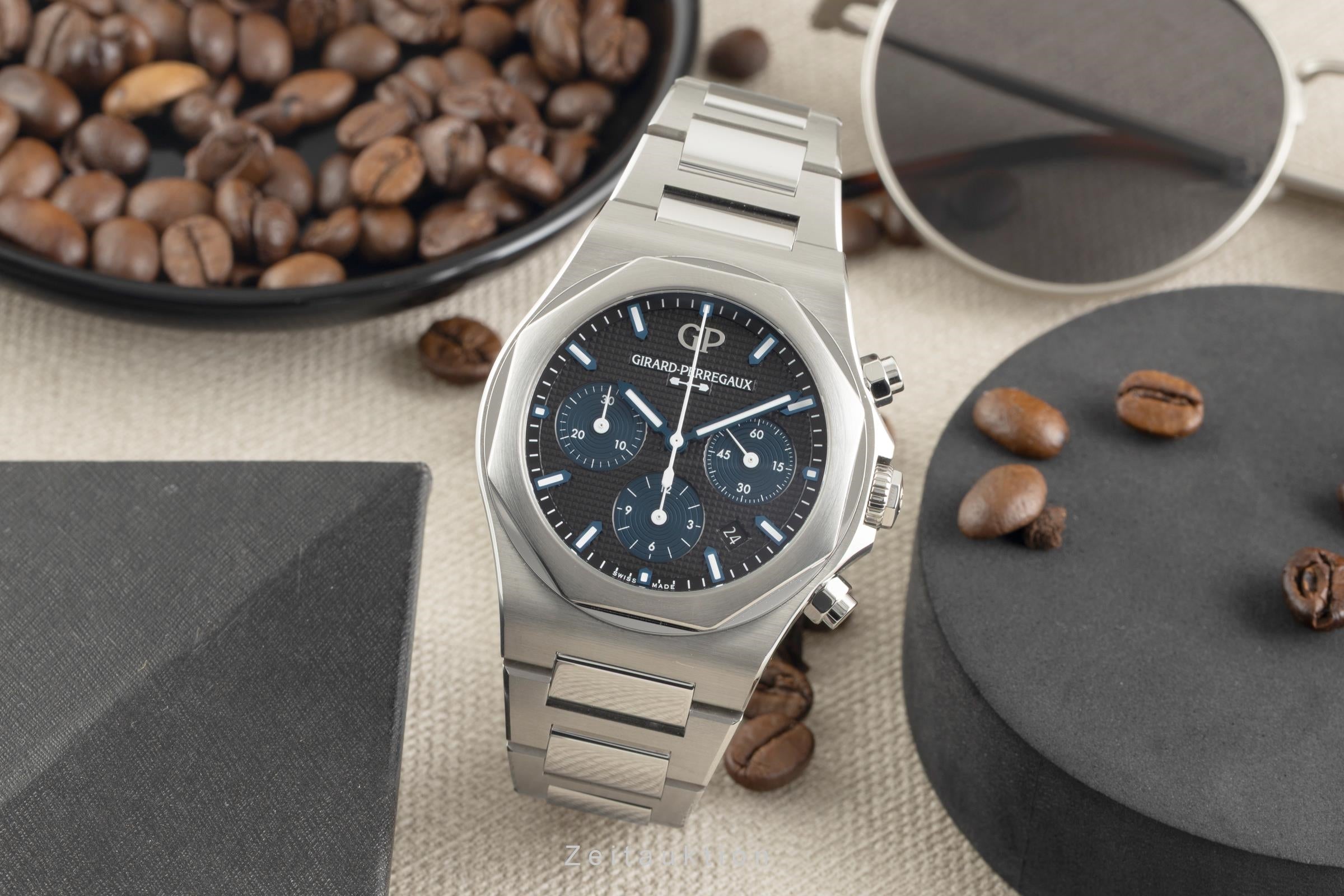Girard Perregaux Laureato Chronograph Automatik Ref. 81020-11-631-11A NP: 19400€ [2602826]