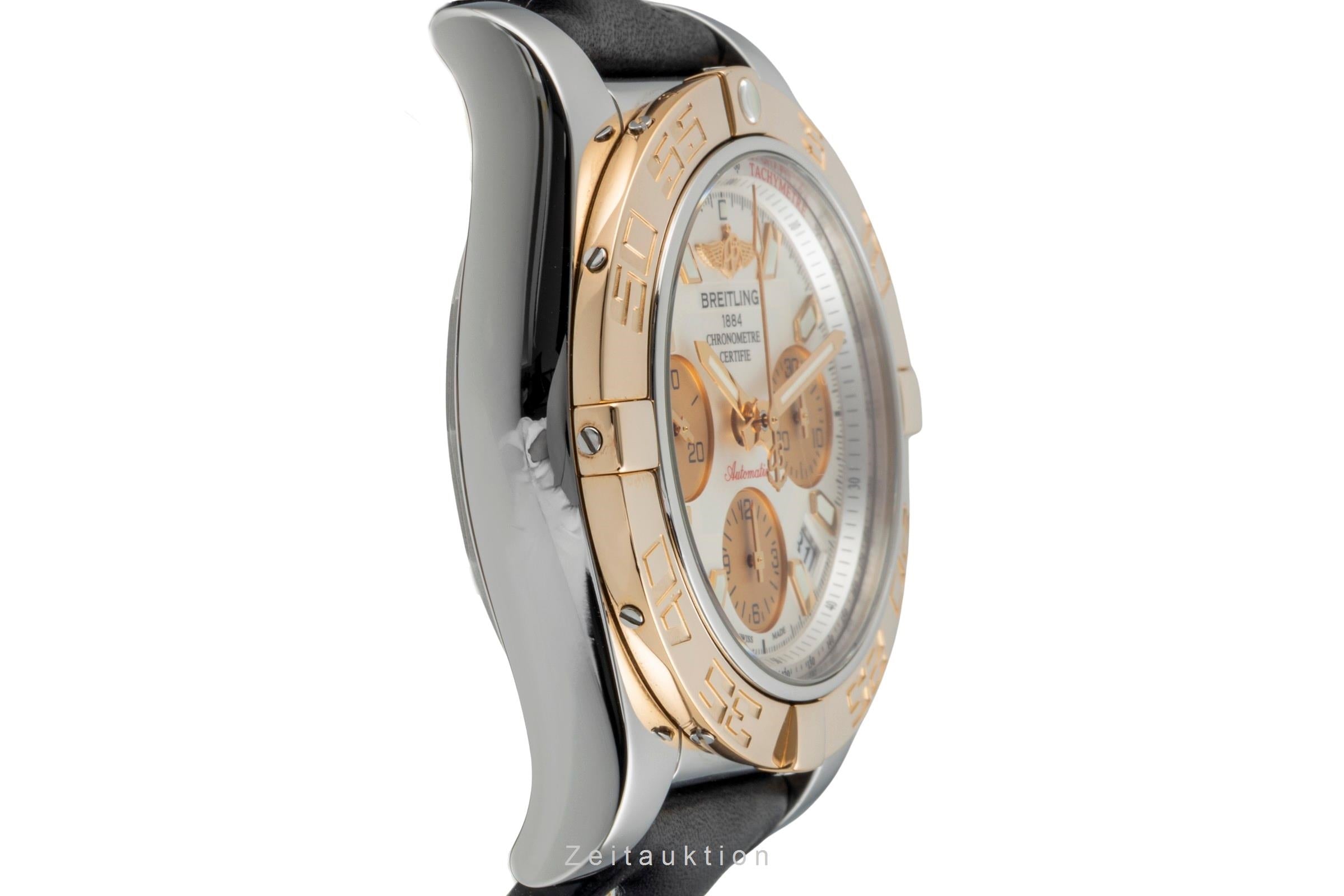 Breitling Chronomat 41 chronograph steel / gold automatic men's watch CB0140  [2602829]
