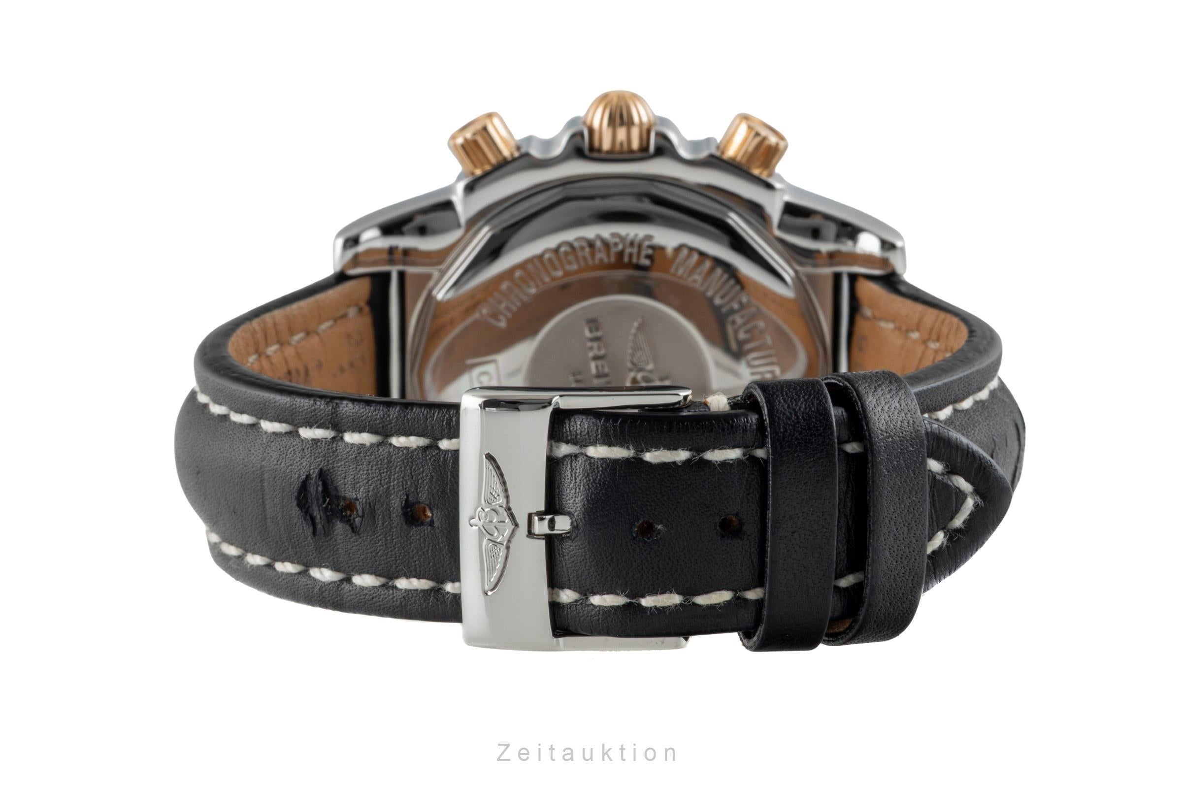Breitling Chronomat 41 chronograph steel / gold automatic men's watch CB0140  [2602829]