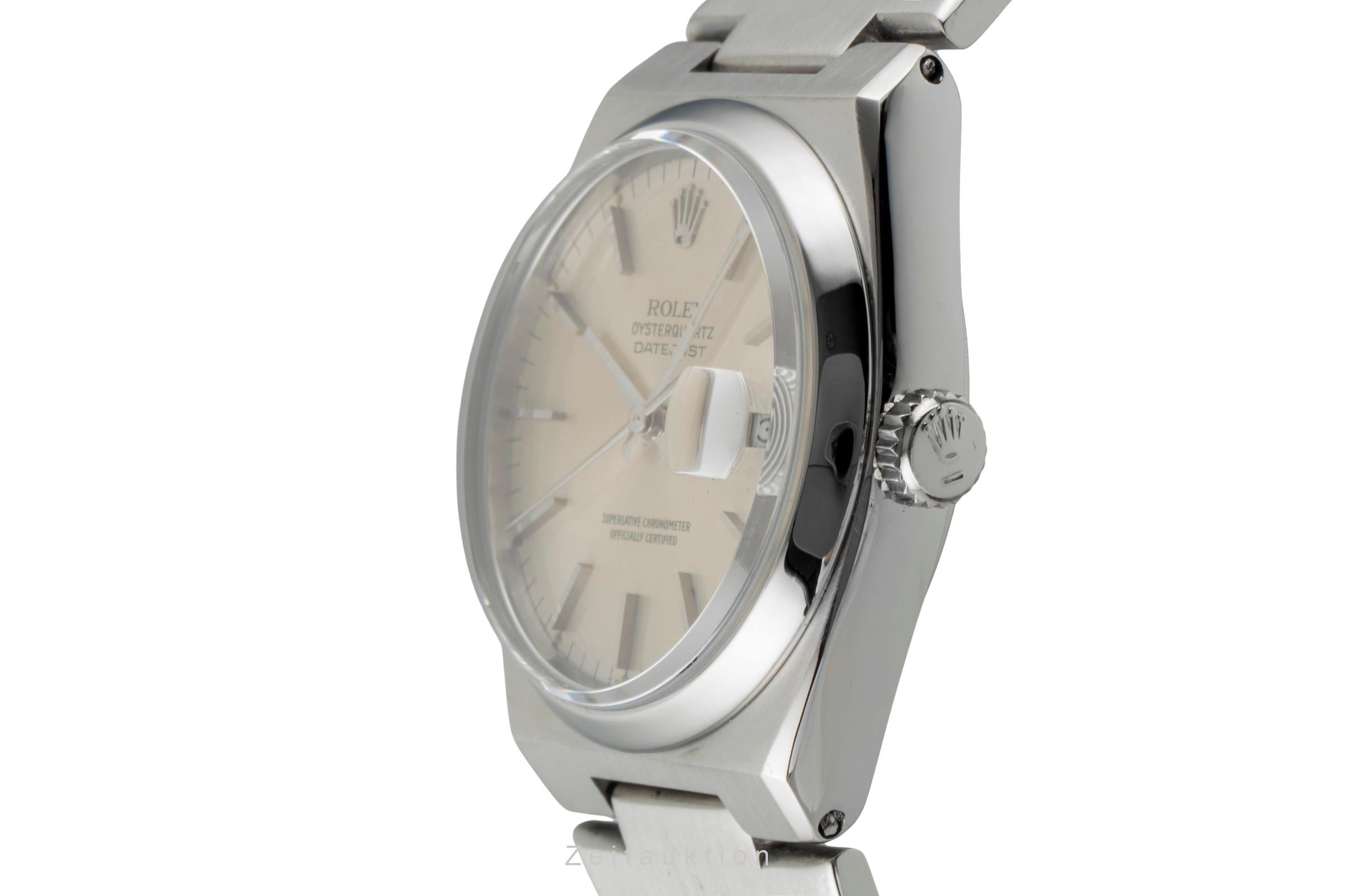 Rolex Datejust Oysterquartz 36 Edelstahl Herrenuhr Ref. 17000 Klassiker [2602830]