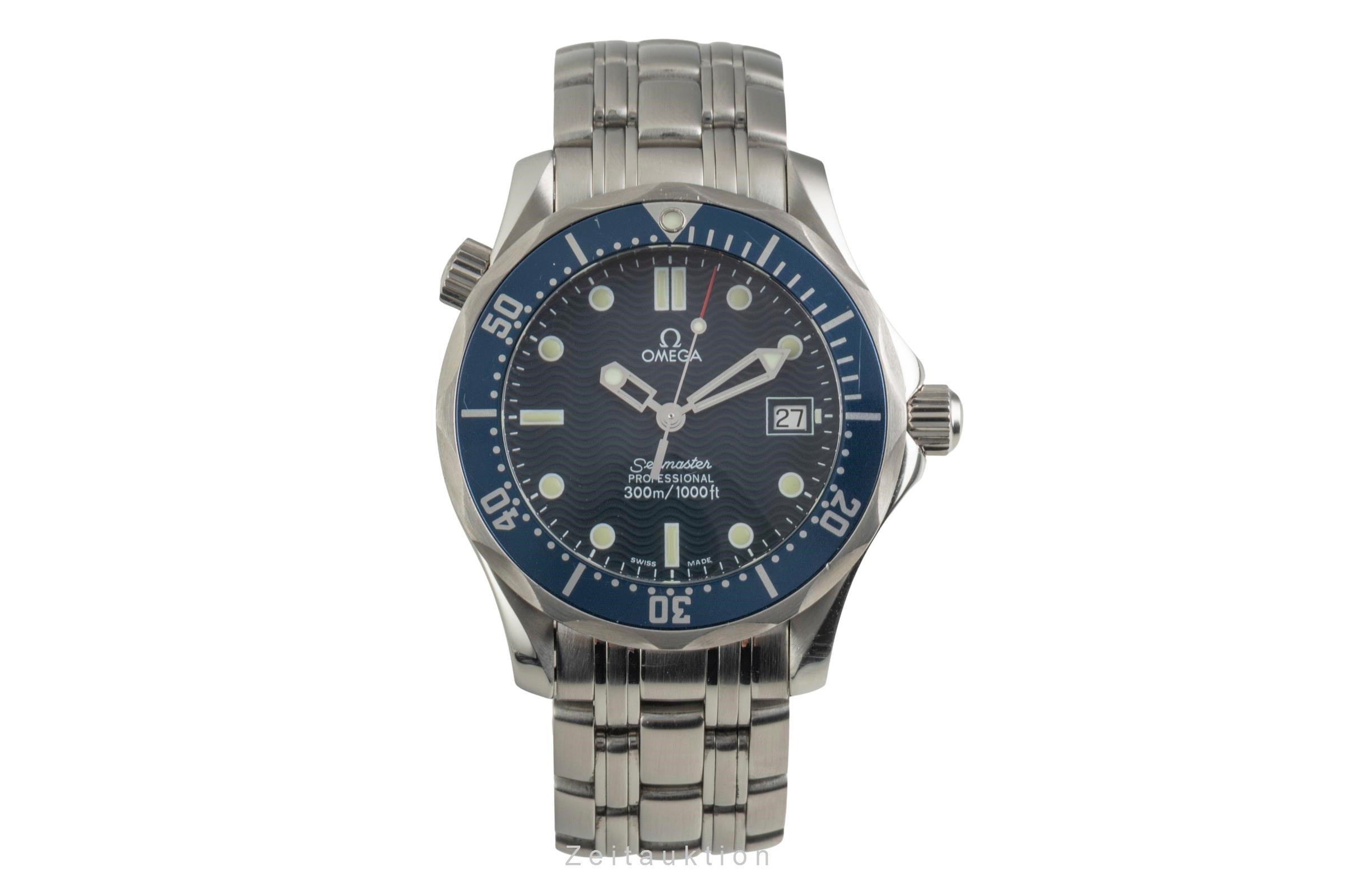 Omega Seamaster Mid Size 300M Edelstahl Saphirglas Ref. 2561.80.00 196.1522 [2602831]