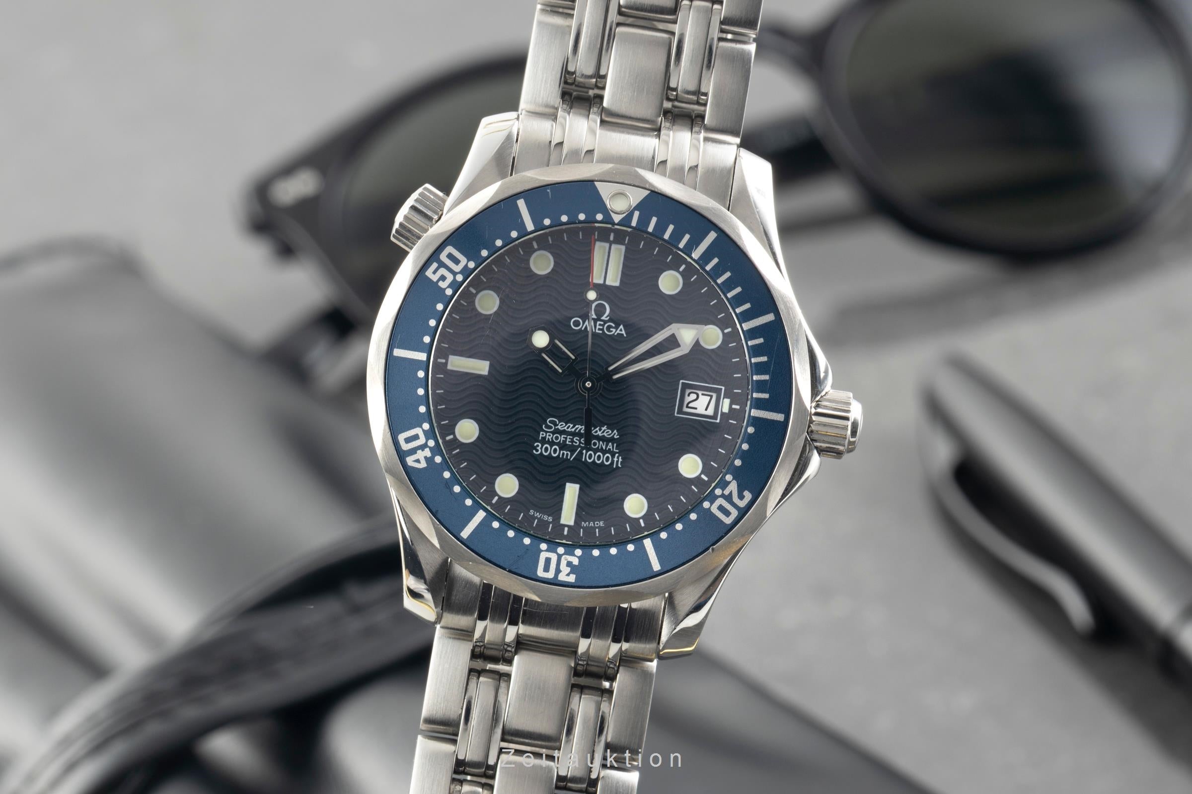 Omega Seamaster Mid Size 300M Edelstahl Saphirglas Ref. 2561.80.00 196.1522 [2602831]