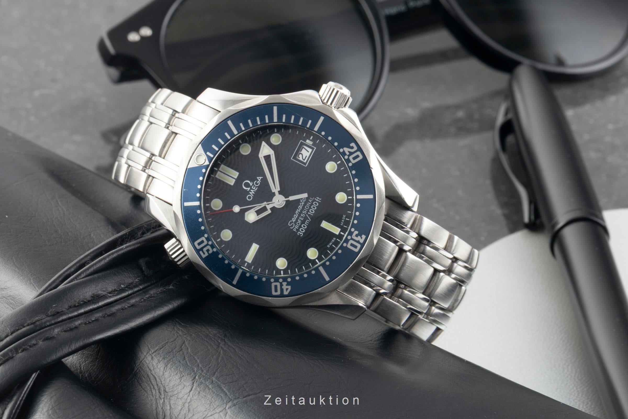 Omega Seamaster Mid Size 300M Edelstahl Saphirglas Ref. 2561.80.00 196.1522 [2602831]