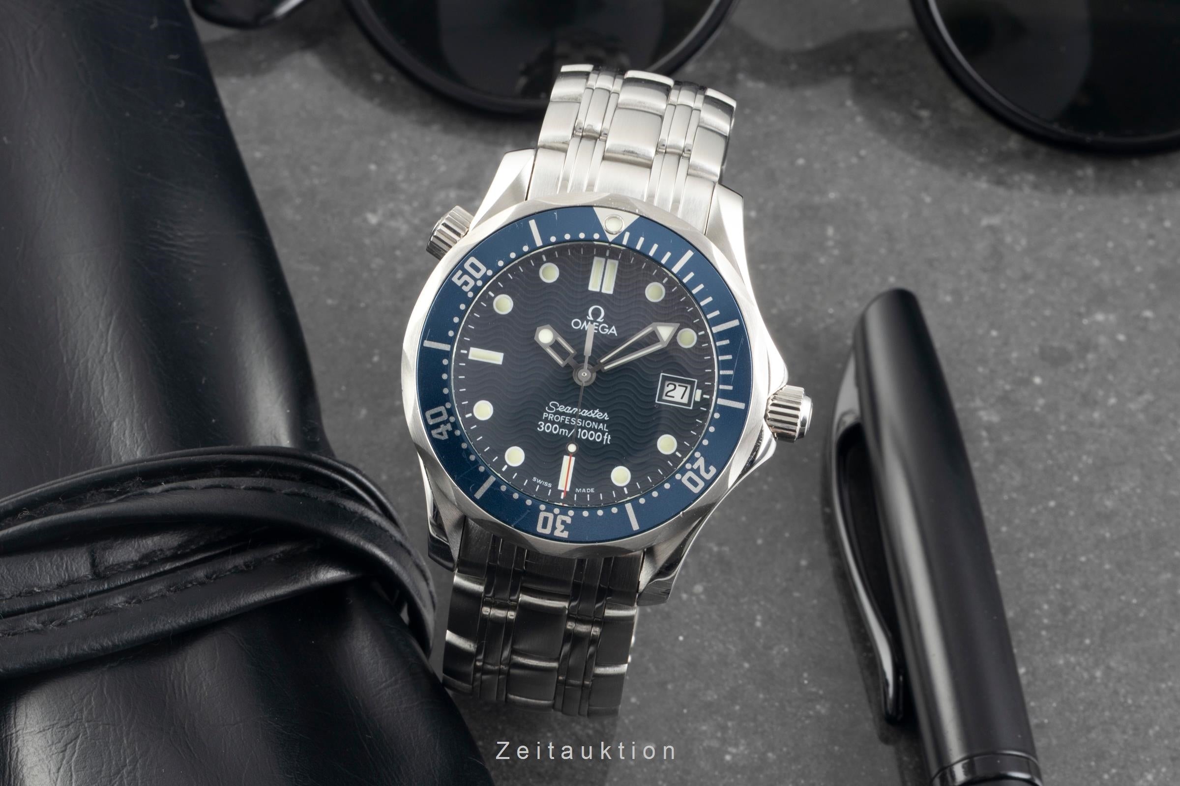 Omega Seamaster Mid Size 300M Edelstahl Saphirglas Ref. 2561.80.00 196.1522 [2602831]